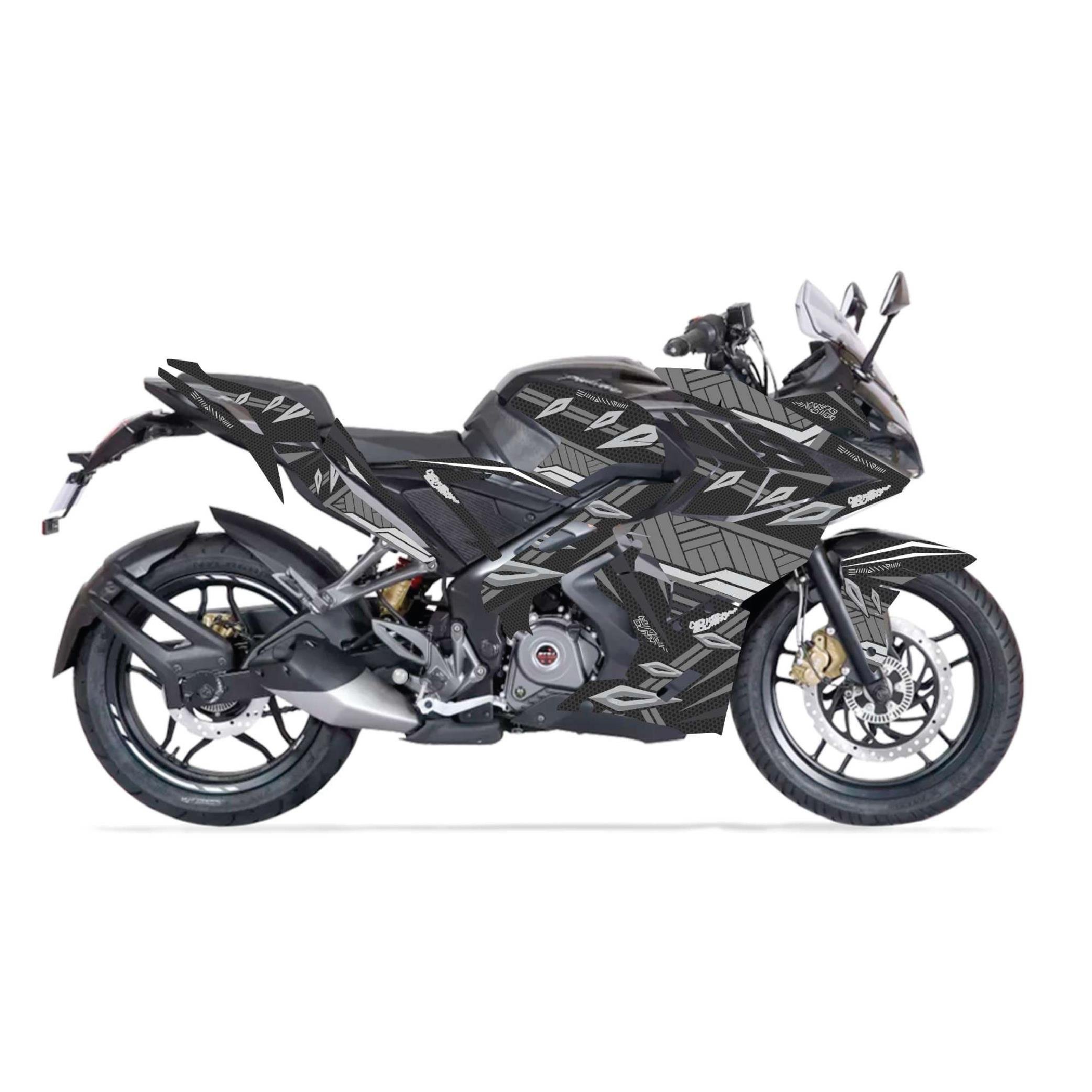 PULSAR RS 200 Bajaj RS200 Shuriken Sticker Etiket Parçalı Kaplama Modeli