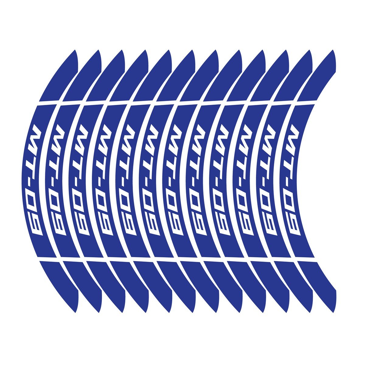  Yamaha MT 09 İç Dış Jant Sticker