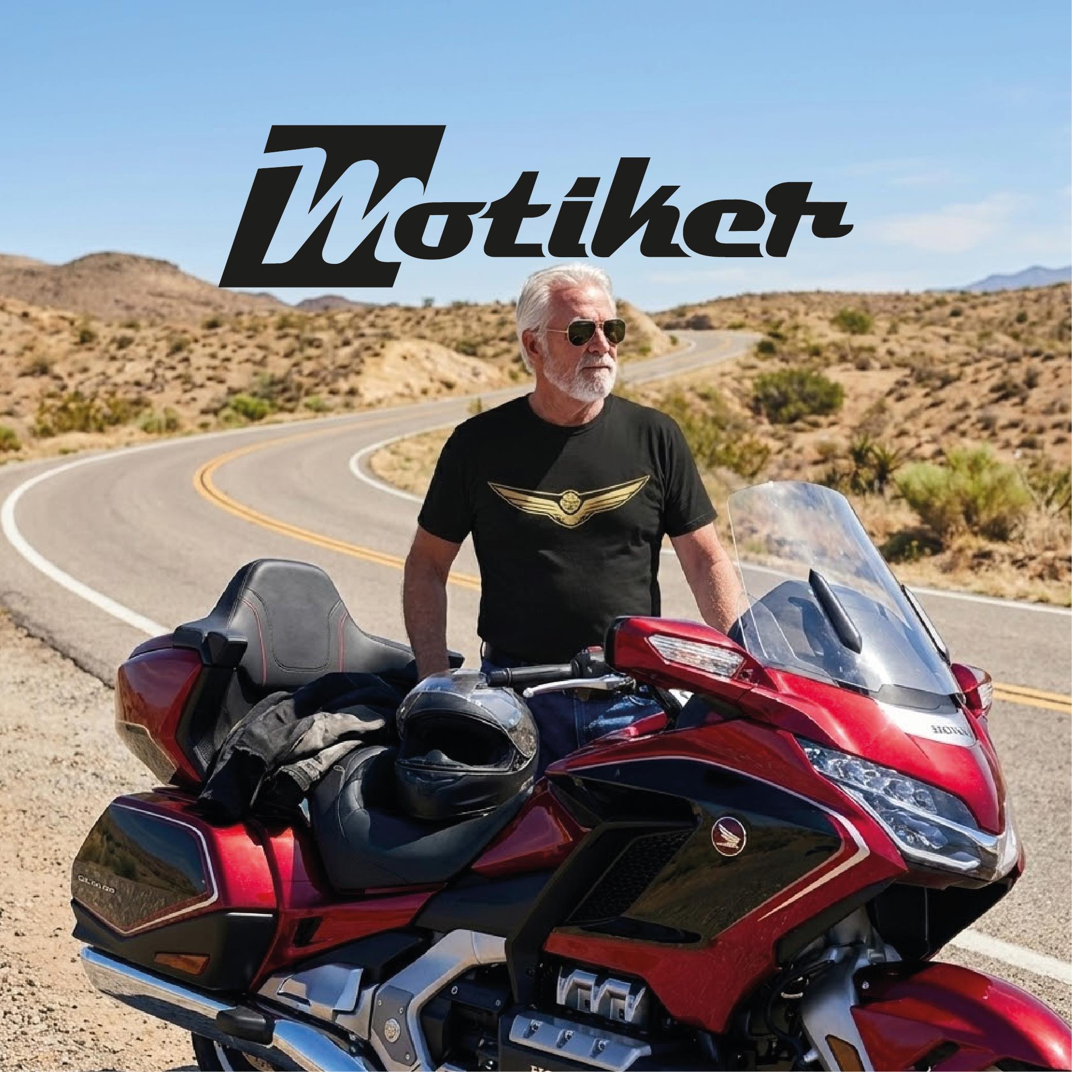 Honda Goldwing 2024 Yeni Logo Tshirt Modeli