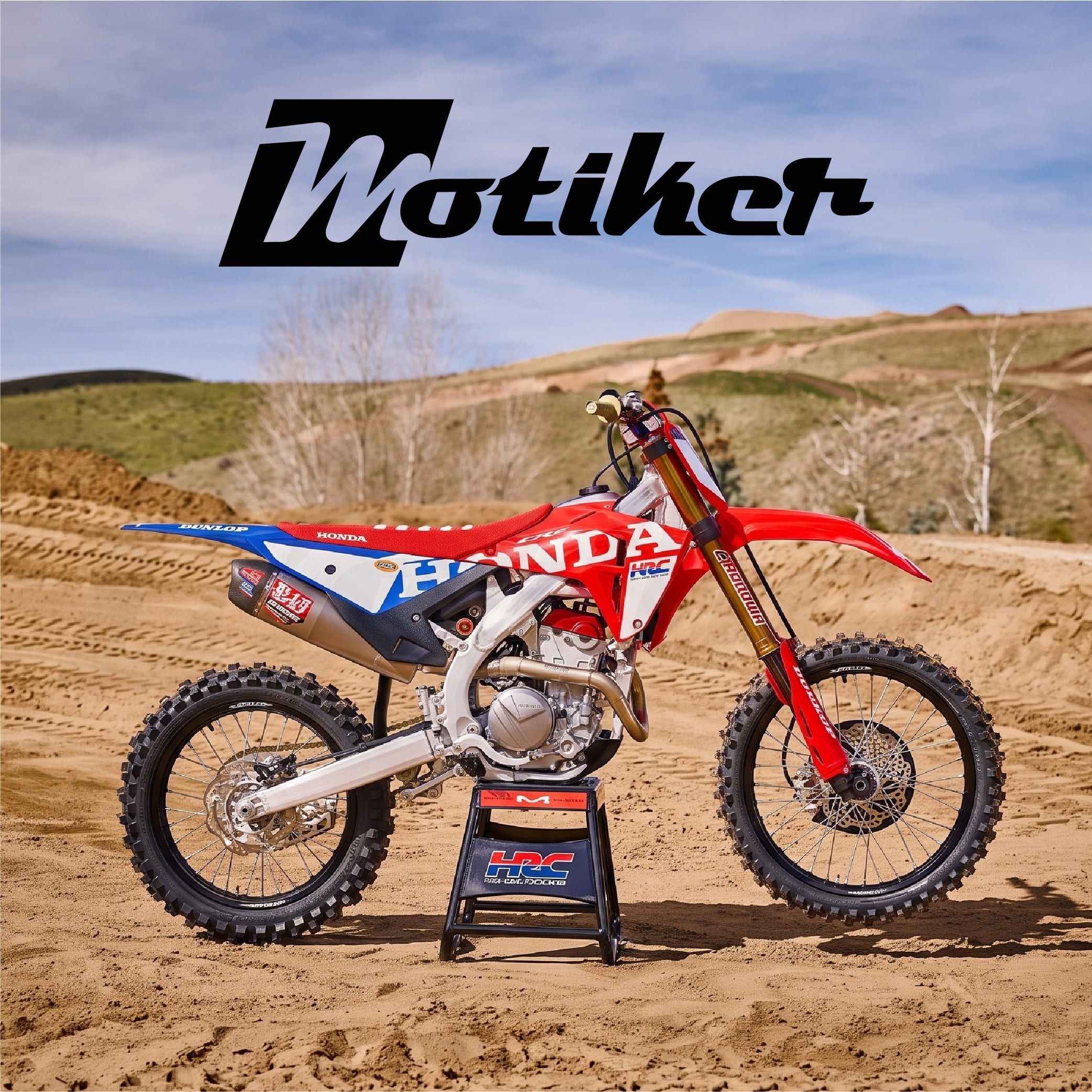 Honda CRF 250L 2021-2026 Model HRC Racing Tasarım Sticker Etiket Modeli
