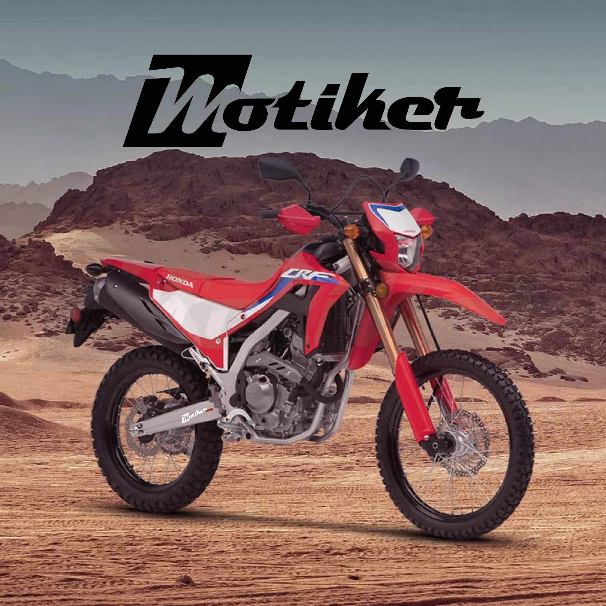 Honda CRF250L 2021 - 2026 Sticker Etiket Kaplama Modeli