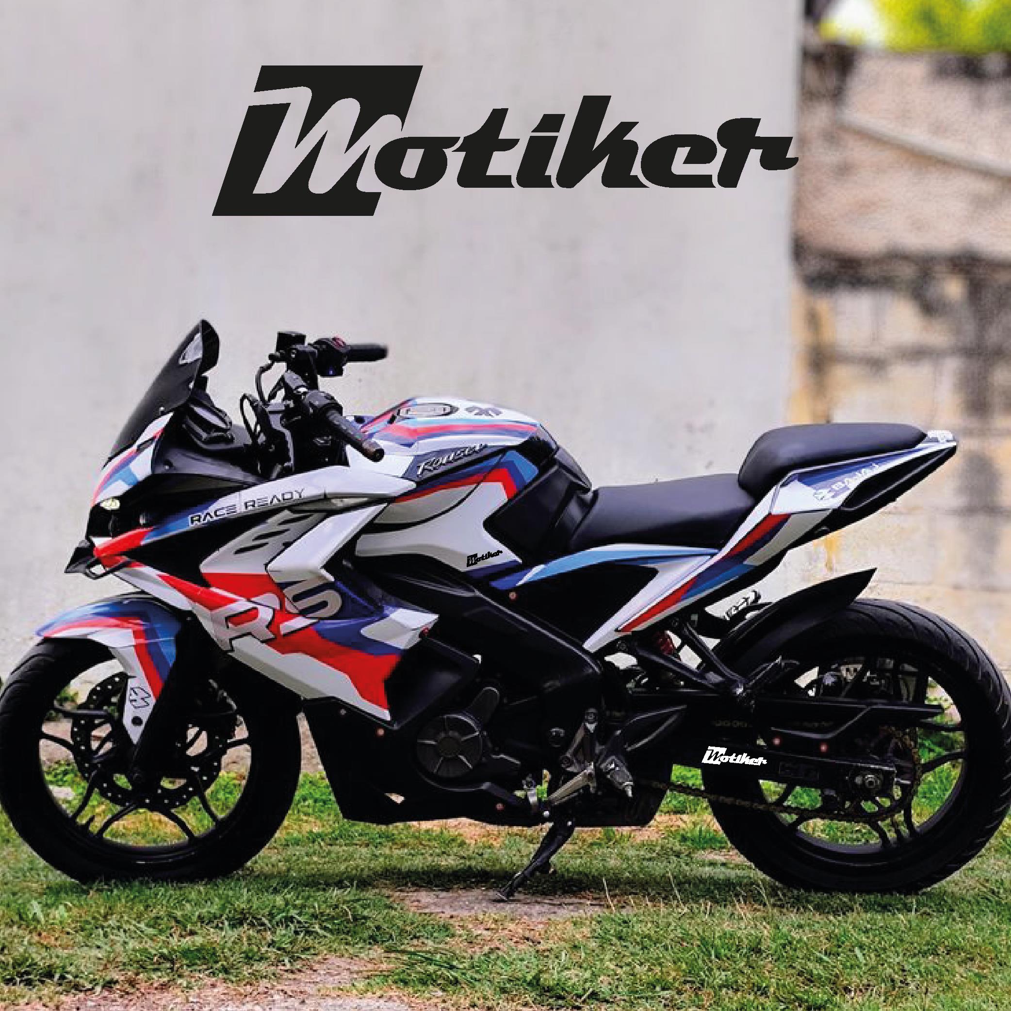 BAJAJ RS200 M Modeli Parçalı Kaplama Sticker Etiket 2 