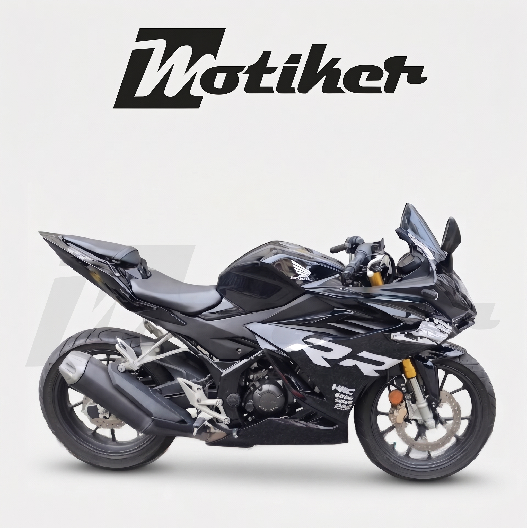 Honda CBR500R Yan Grenaj RR Yazı Sticker