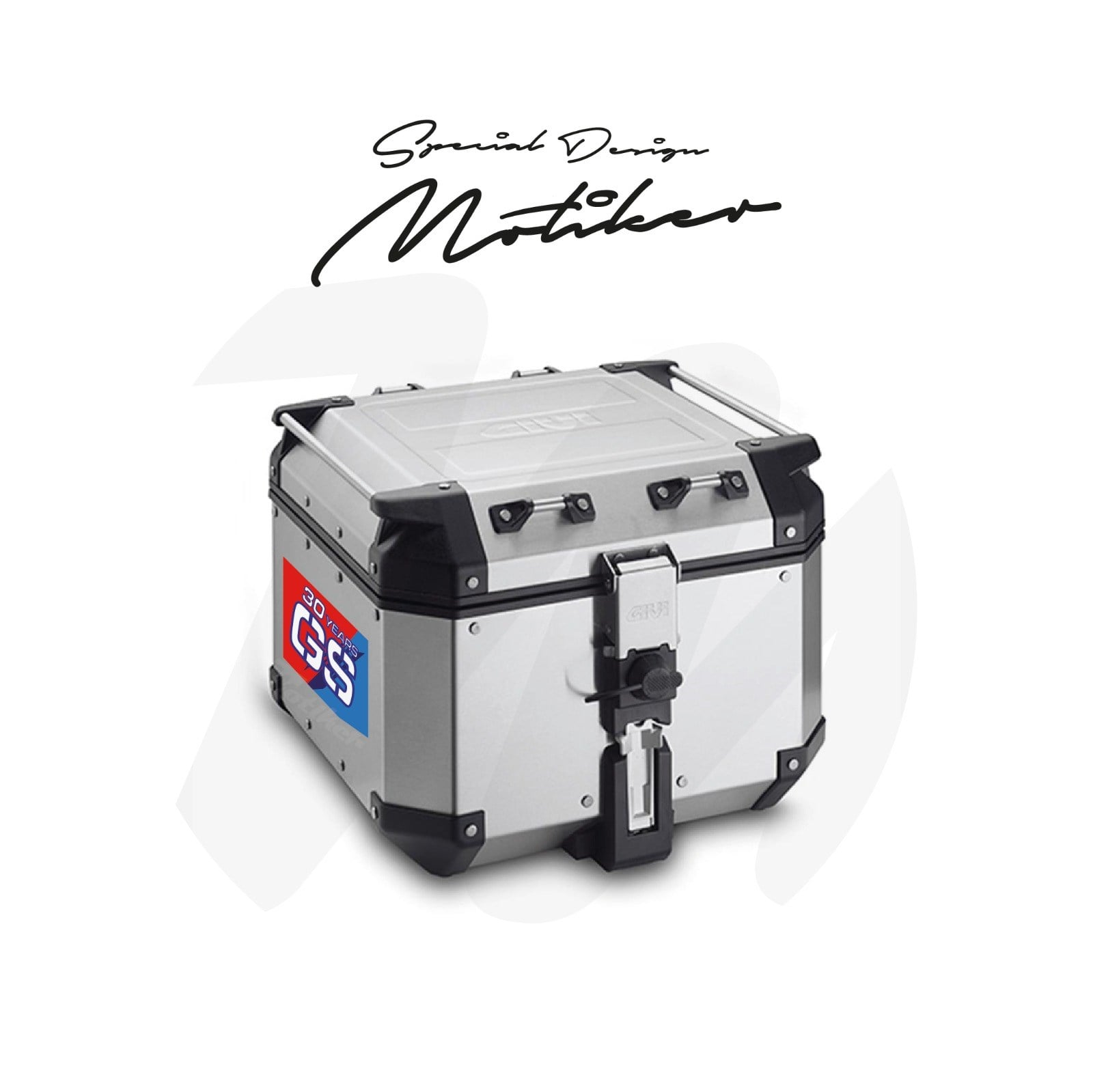 Givi Orta Çanta BMW R1200 Tasarımı Sticker Etiket Modeli