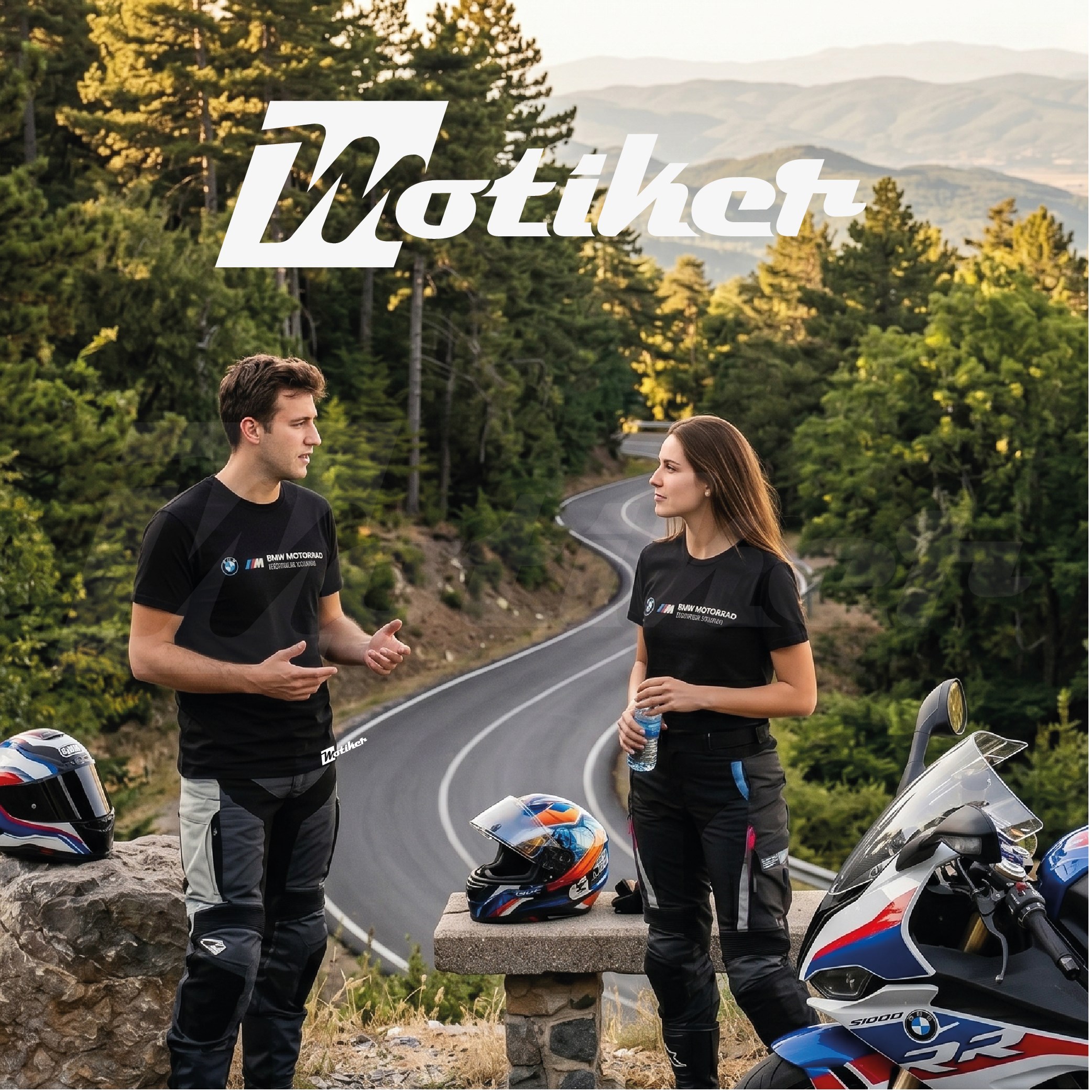 BMW  Motorrad SBK Tasarımlı Motorcu Tişörtü Model