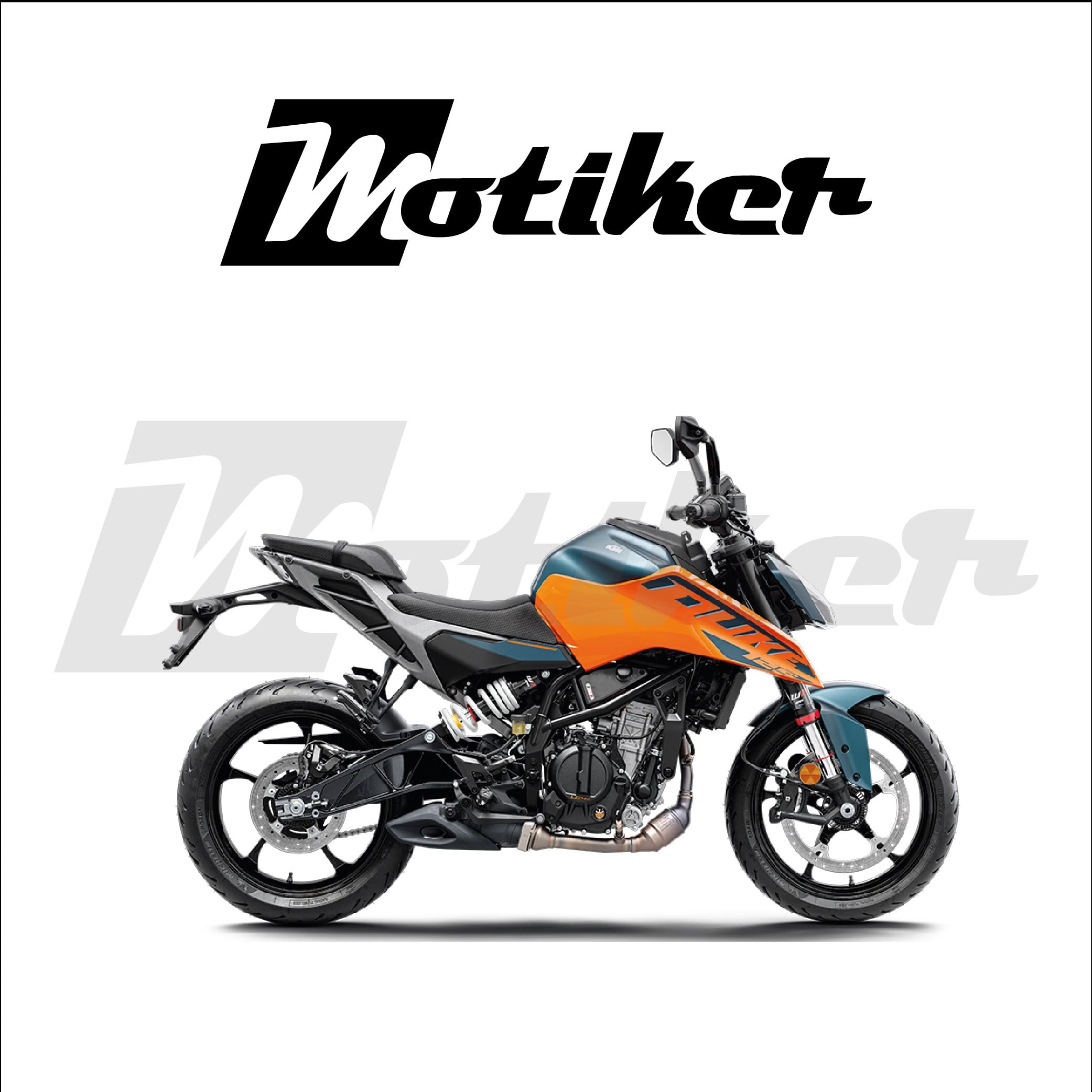 KTM DUKE125 Sticker Etiket Modeli