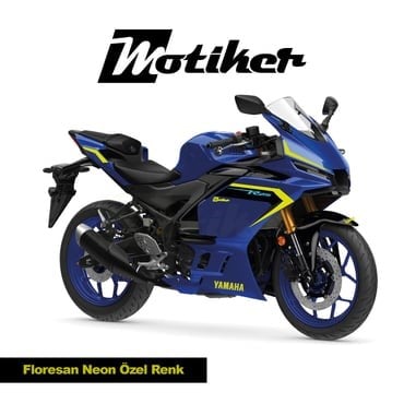 Yamaha YZF-R25 Sticker Set 2025 Uyumlu Kırmızı Set