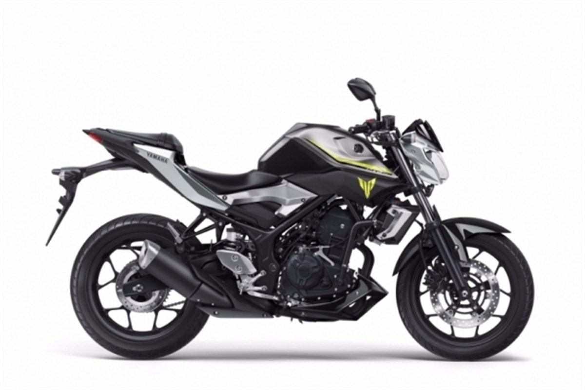 2017 Yamaha Mt 25 Gri Sticker Etiket Full Takım Modeli