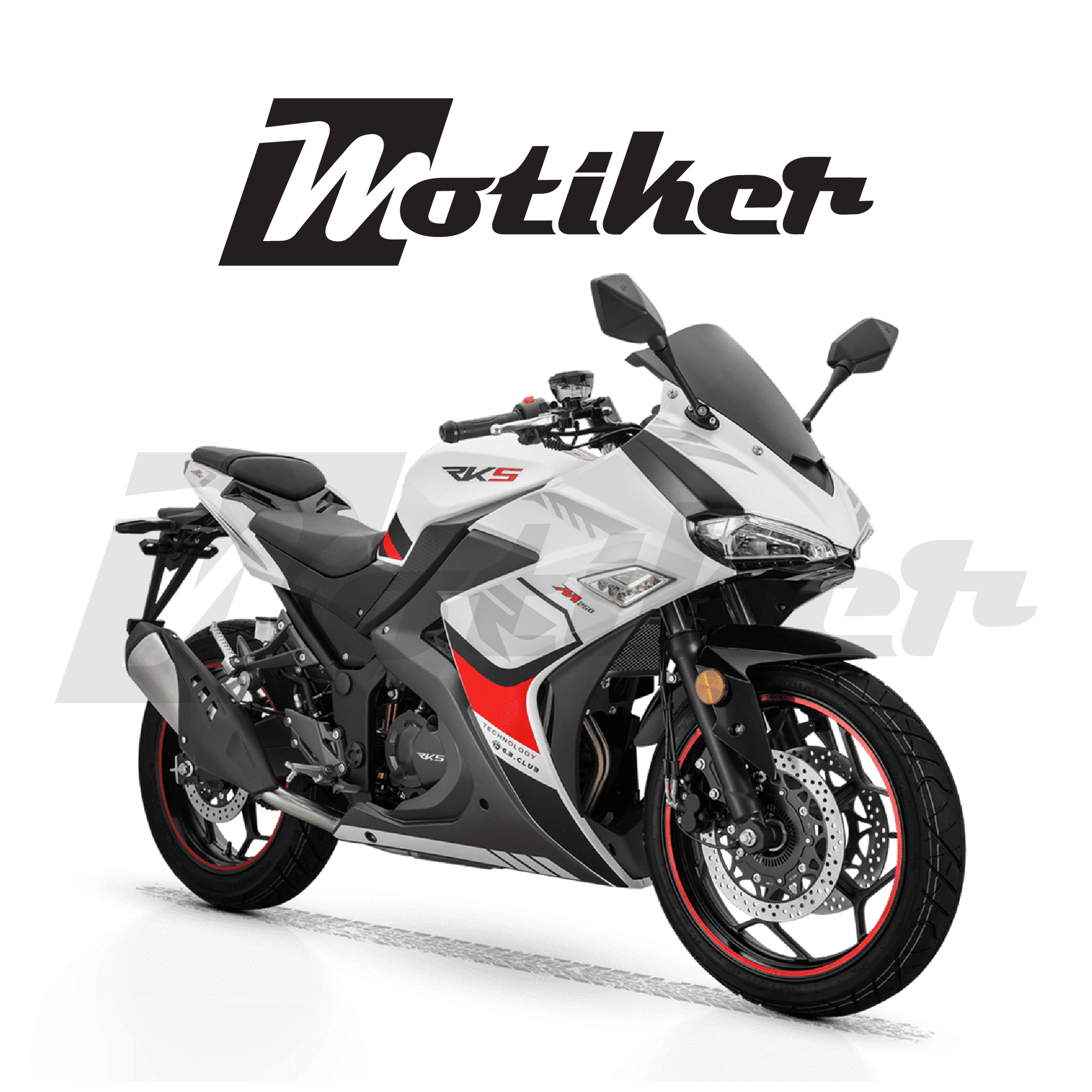 RKS M 250 Tasarım Sticker Etiket Modeli