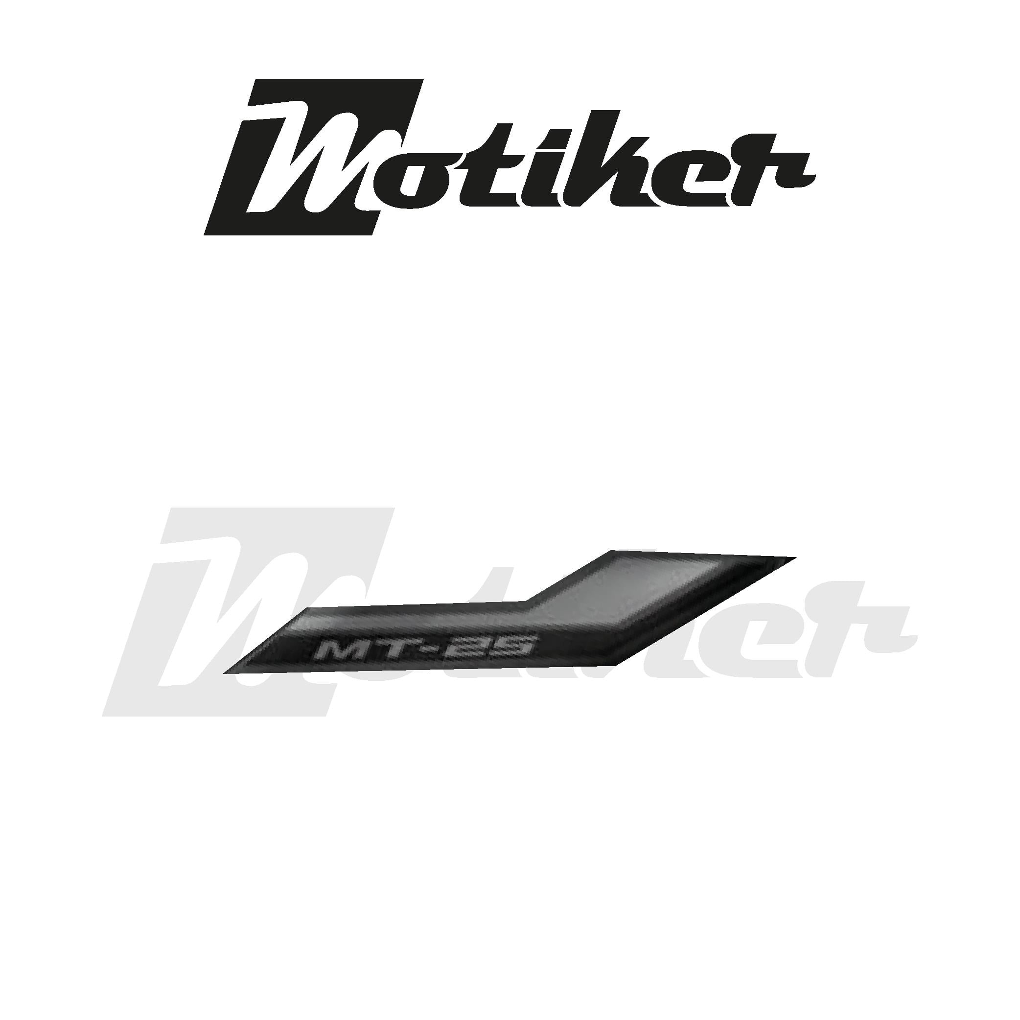 Yamaha MT-25 2025 Siyah Motor Yan Grenaj Gri Siyah Sticker Sol Yan