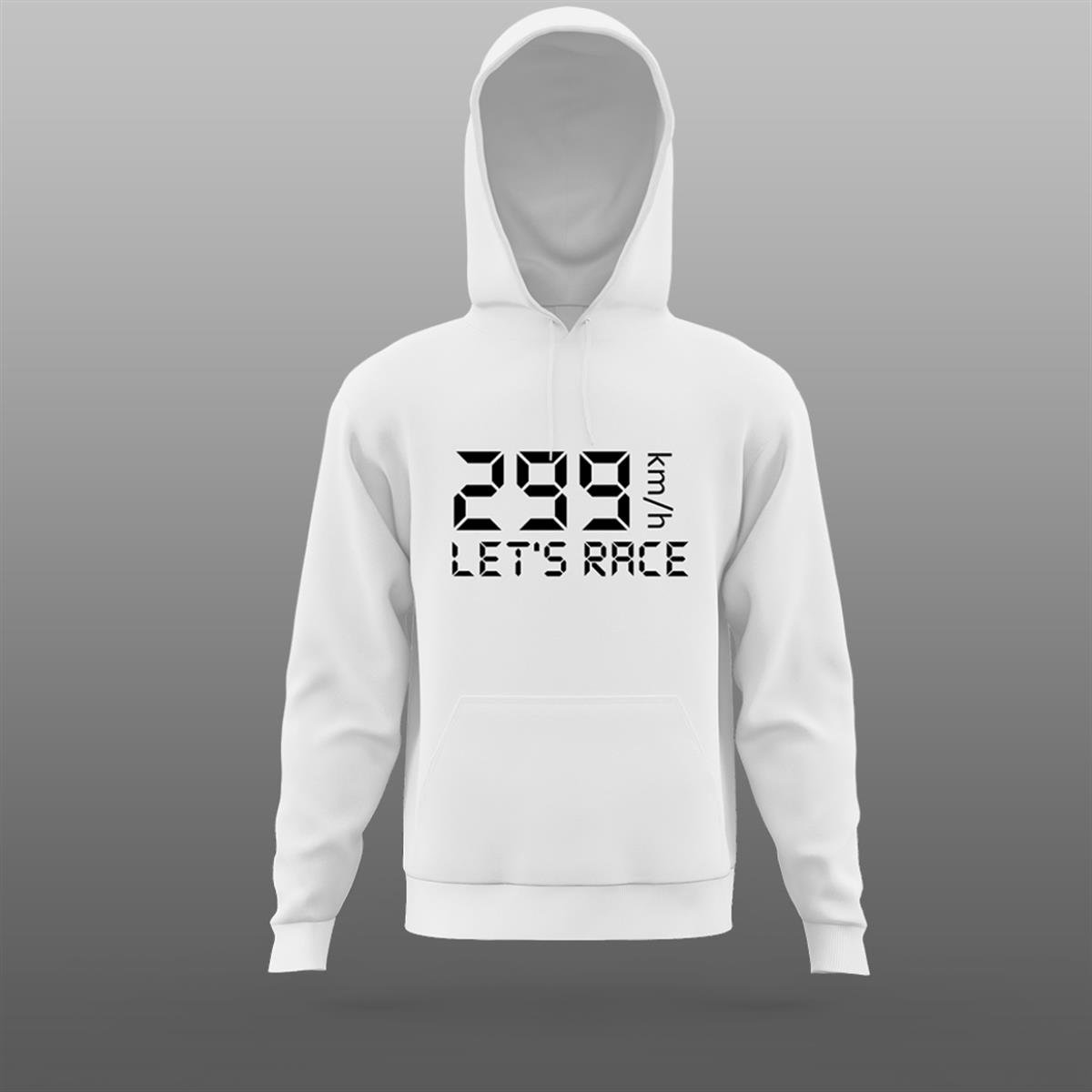 299 km Lets Race Sweatshirt Modeli