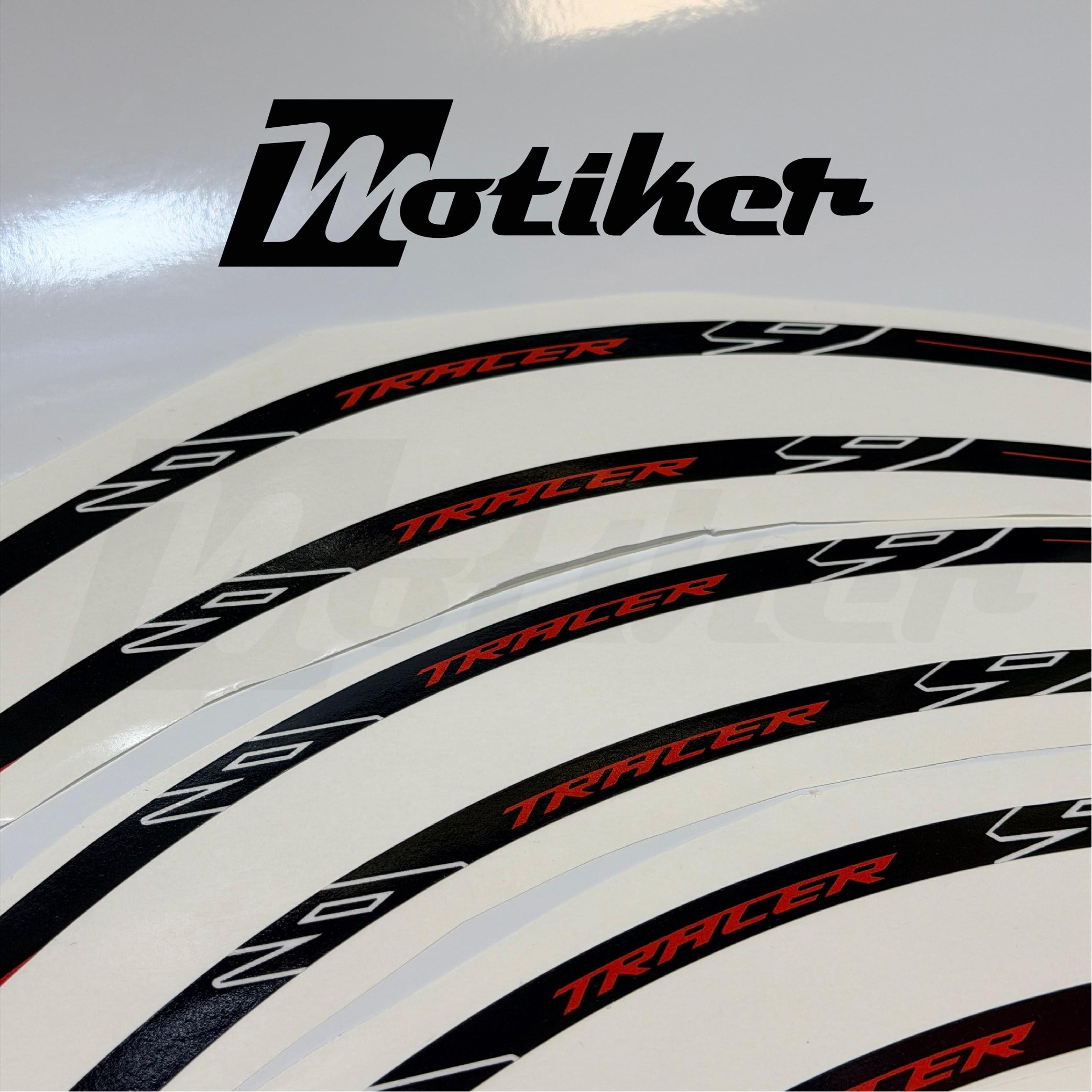 Yamaha Tracer 9 Jant Tasarımı Sticker Etiket Modeli 