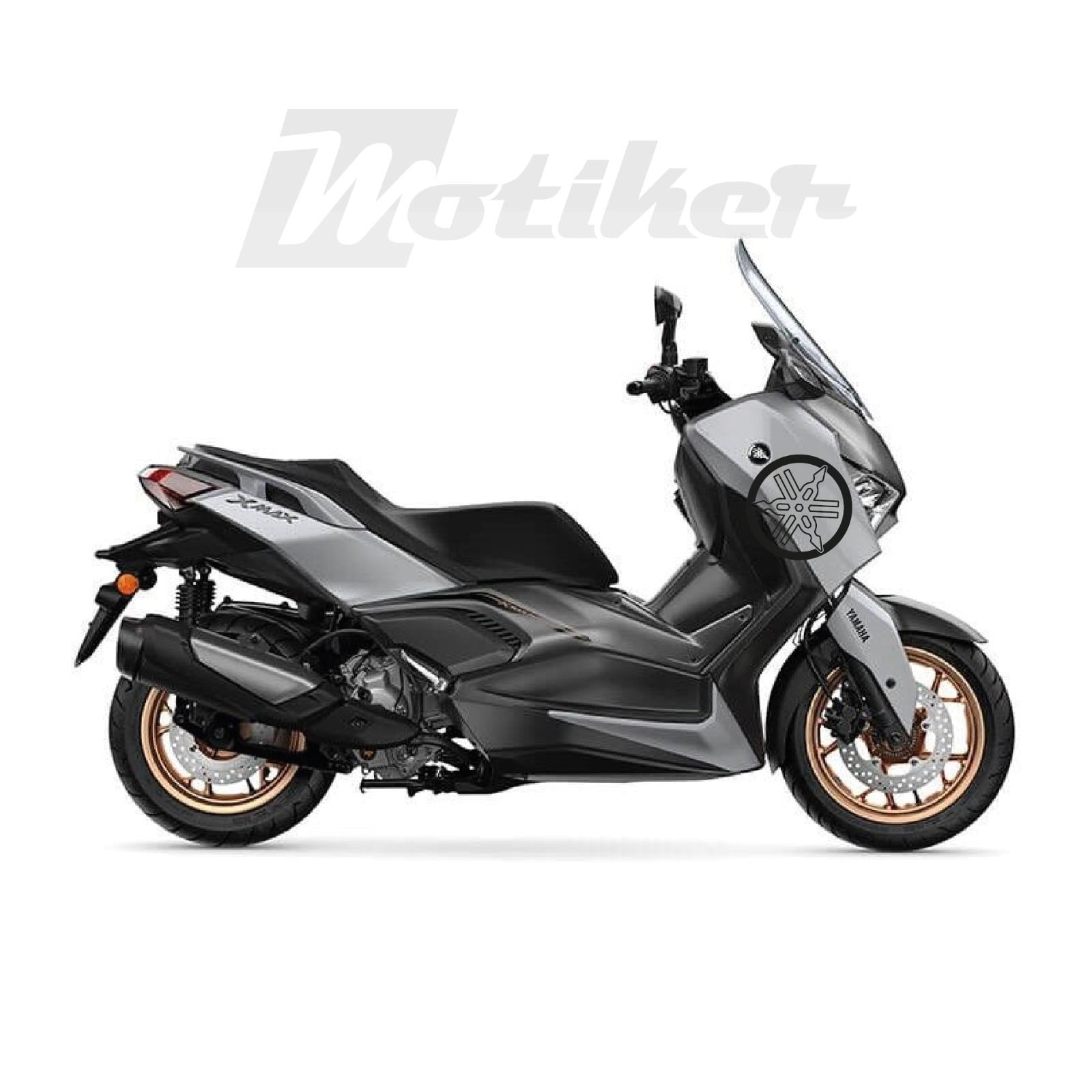 Yamaha X-Max 25cm 2 adet Siyah Çizgi Logo 