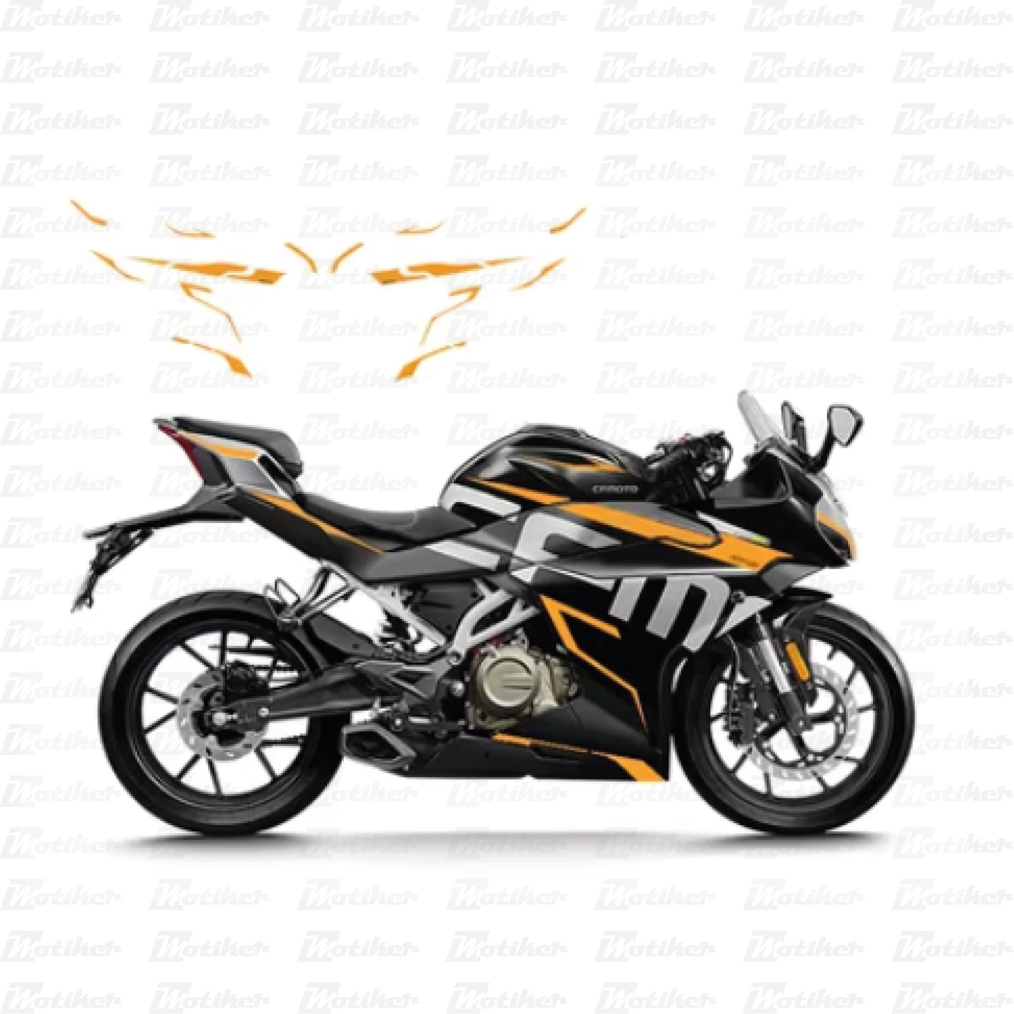 CF MOTO 250 SR Sticker Set Modeli
