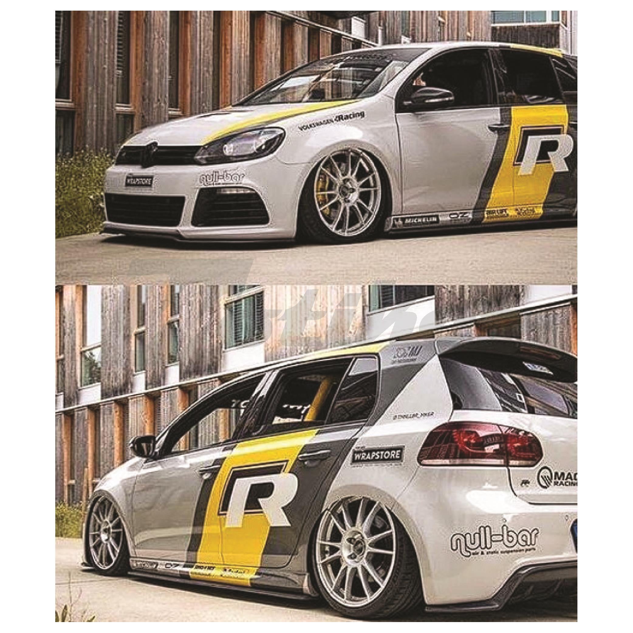 Volkswagen Scirocco R Line  Sticker 