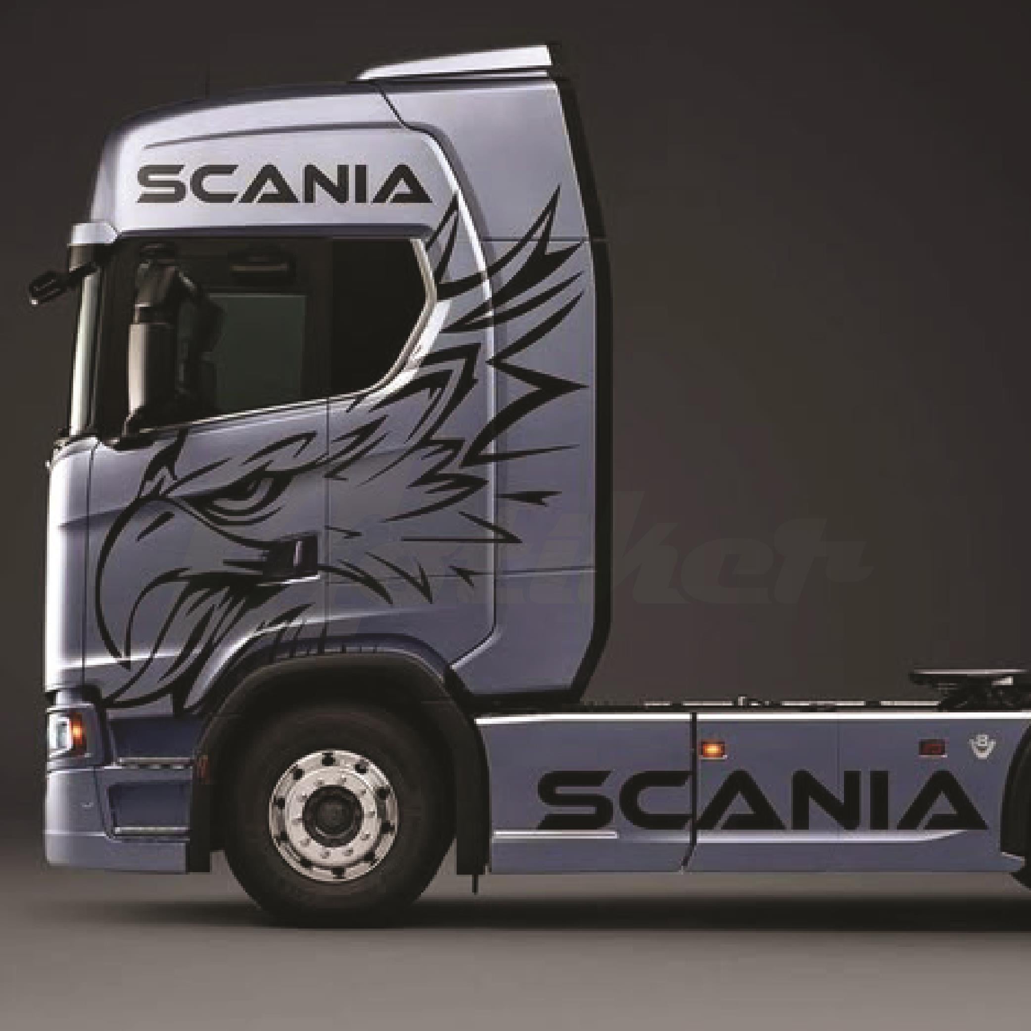 Scania Kartal göz kaplama 
