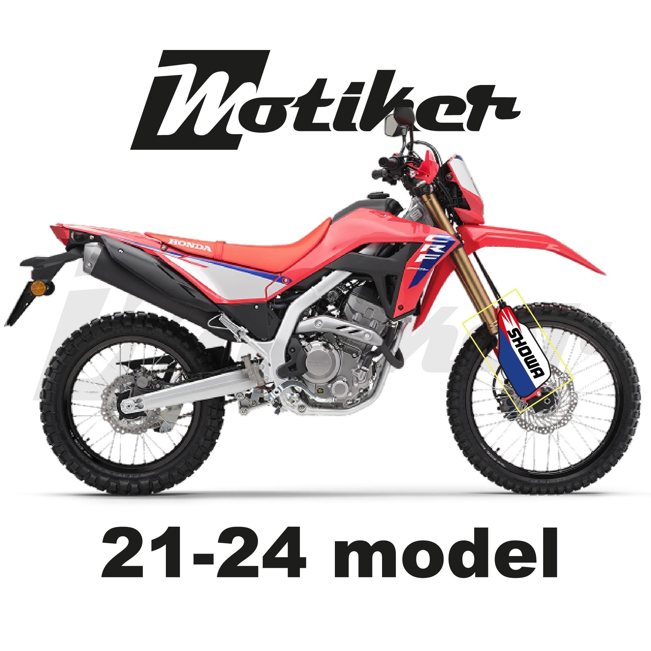Honda CRF 250 Rally Sağ sol Ön Maşa Parçası Tasarım Sticker Etiket Modeli