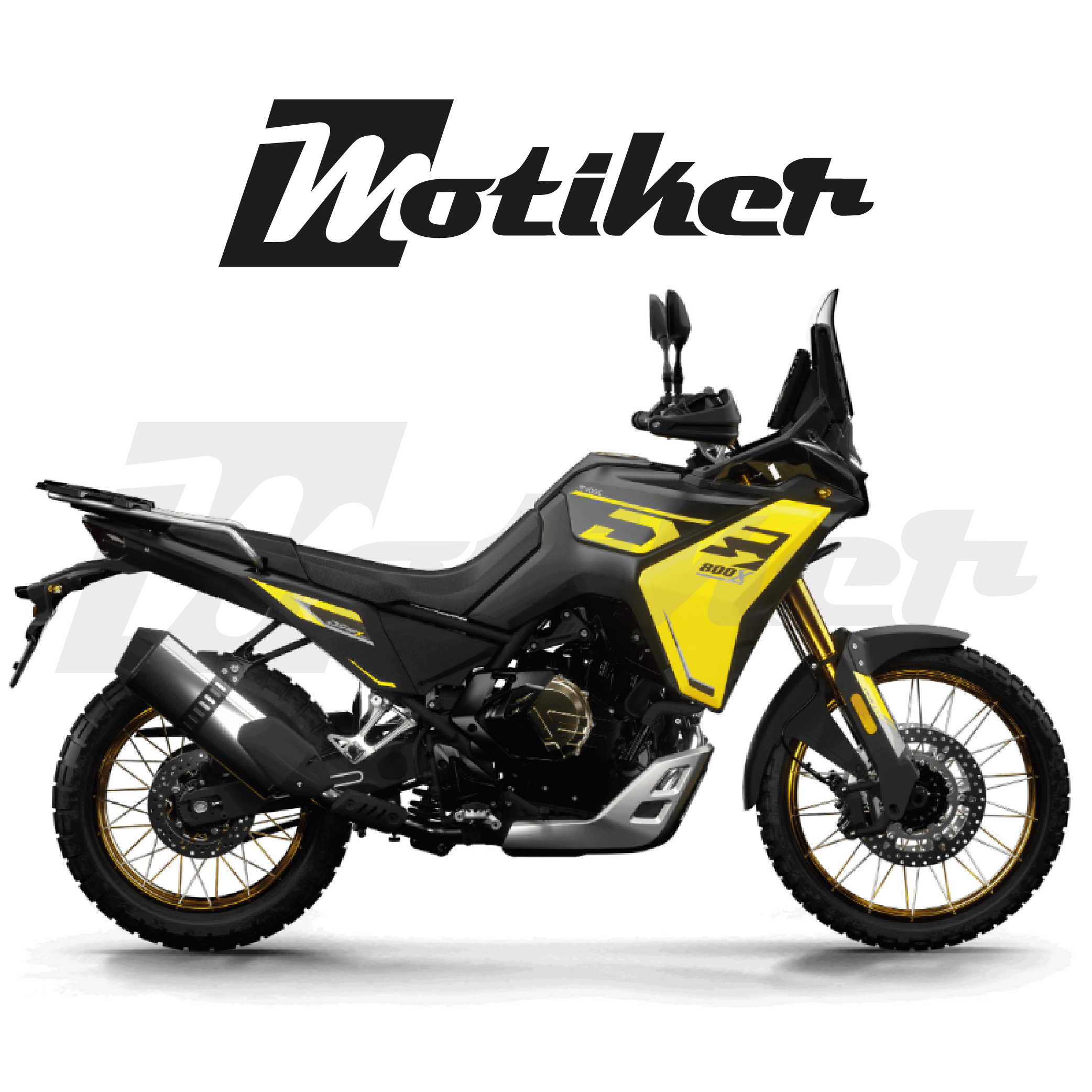 Voge Dual Sport DS800X Rally Sticker Etiket Kaplama Özel Tasarım İlanı