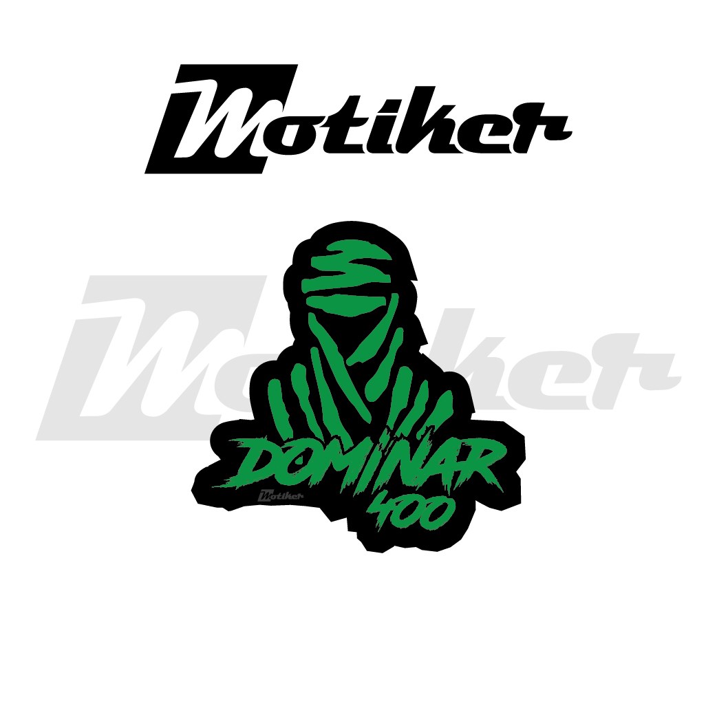 Bajaj Dominar400 Dakar Baskılı Motosiklet Sticker Etiket Modeli