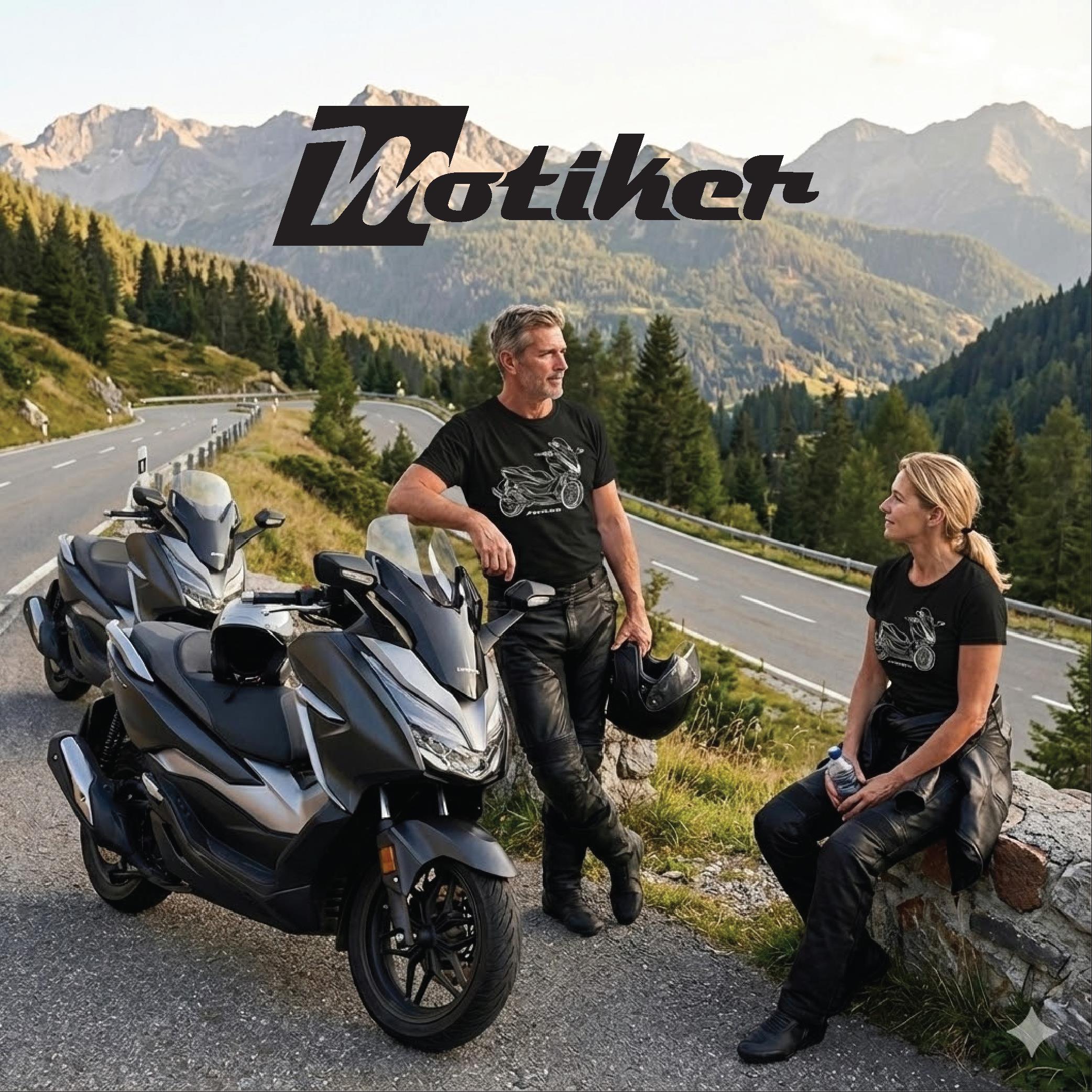 Honda Forza Syiah T-Shirt Tasarım Modeli