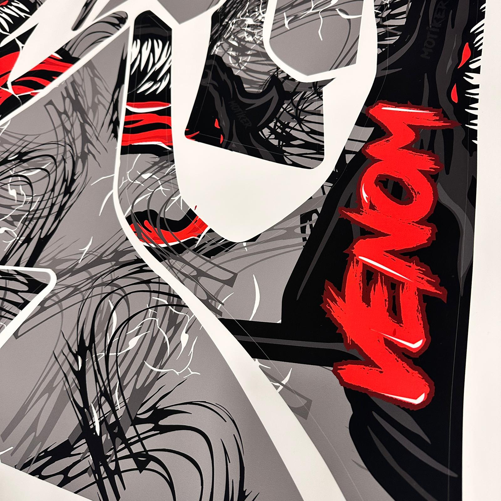 RKS R250 VENOM Sticker Etiket Kaplama Modeli