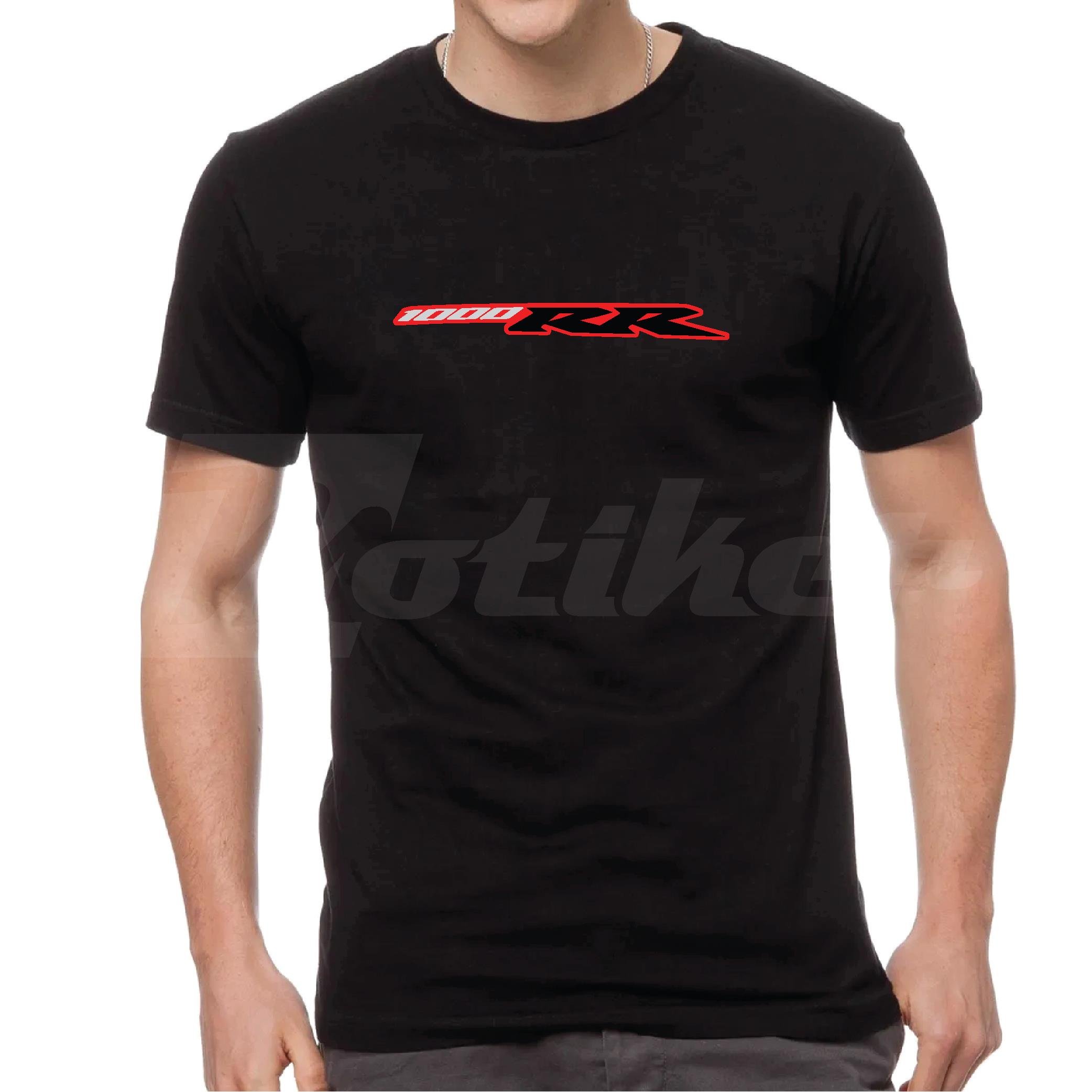 Honda Logolu CBR 1000RR Siyah T-Shirt Tasarım Modeli
