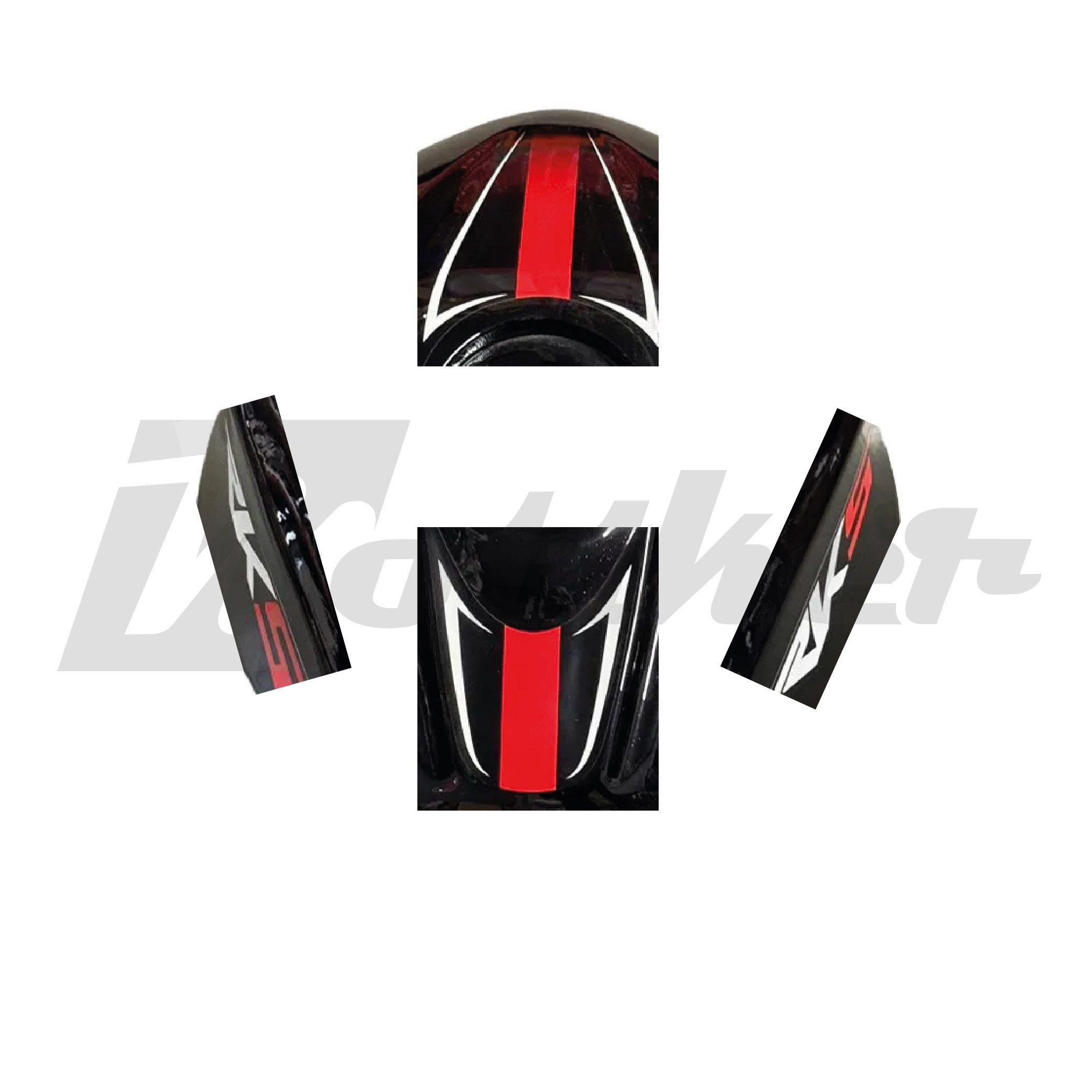 RKS R250 DEPO STICKER 4 PARCA 