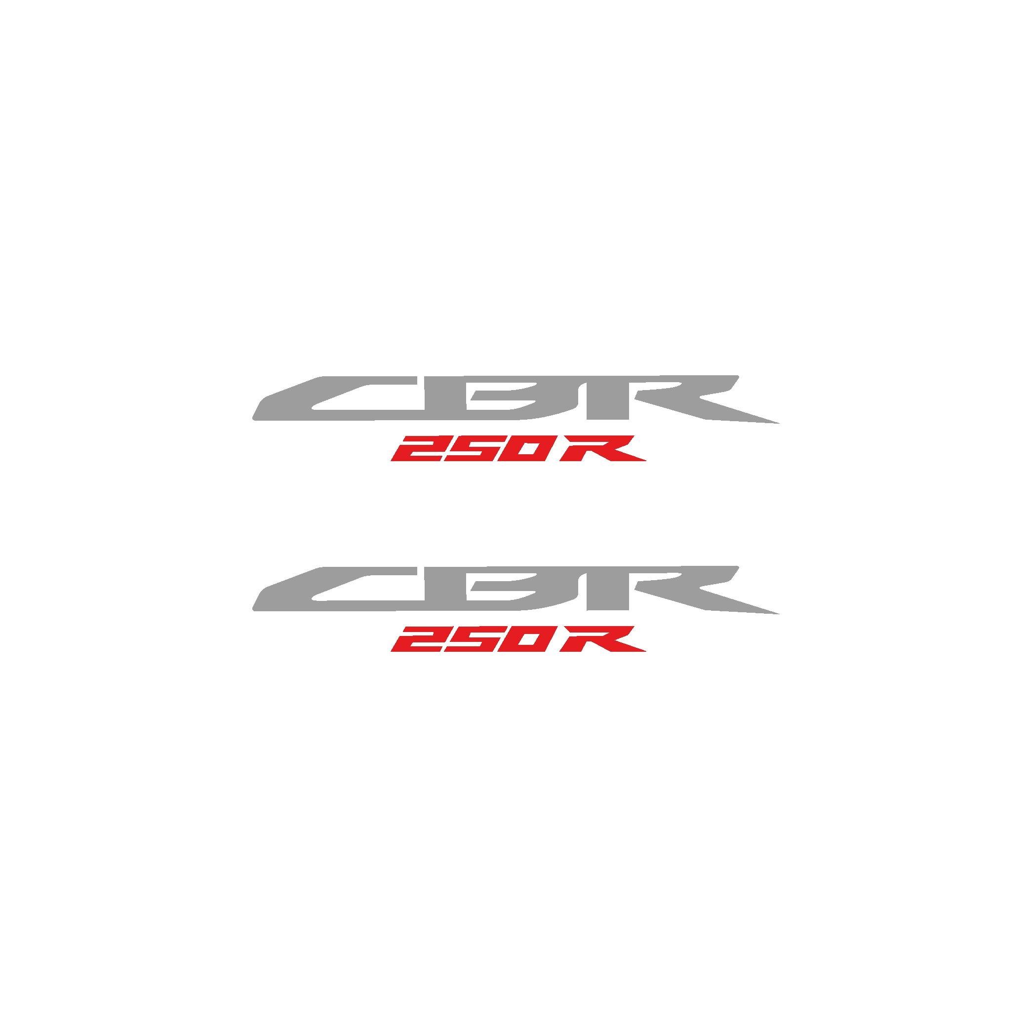 Honda CBR250R Siyah Motor Orjinal Sticker Tasarım Modeli