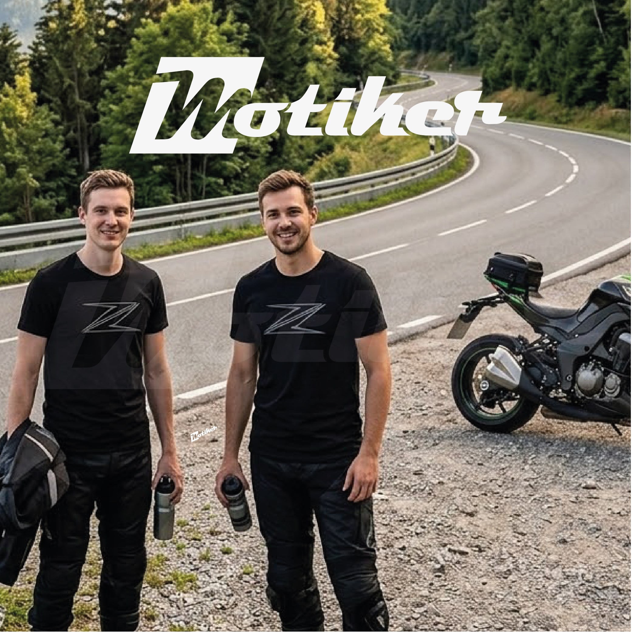 Kawazaki  Logo Baskılı Tshirt Modeli