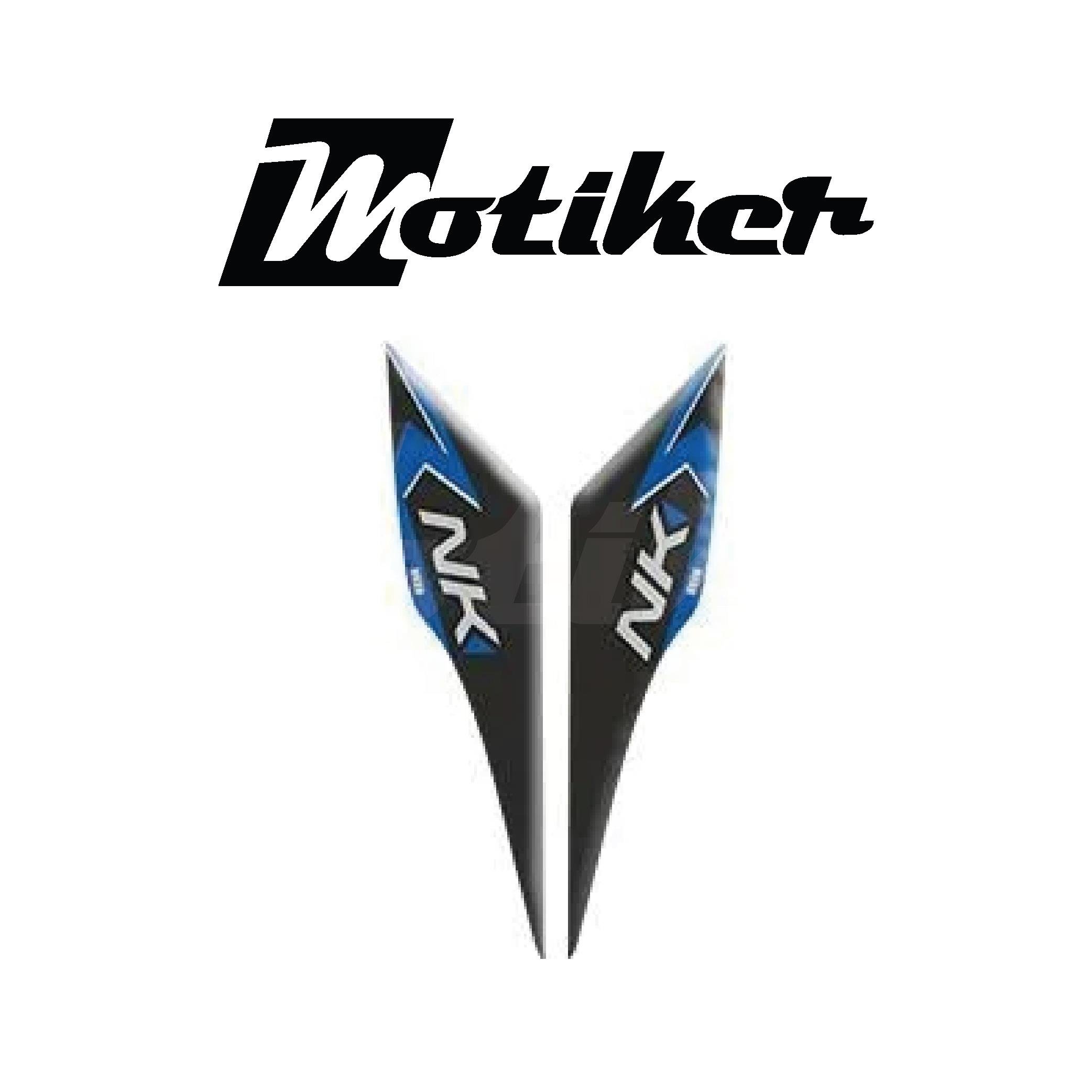 CFMOTO 250NK Arka Kuyruk Damla Sticker Etiket Modeli Mavi