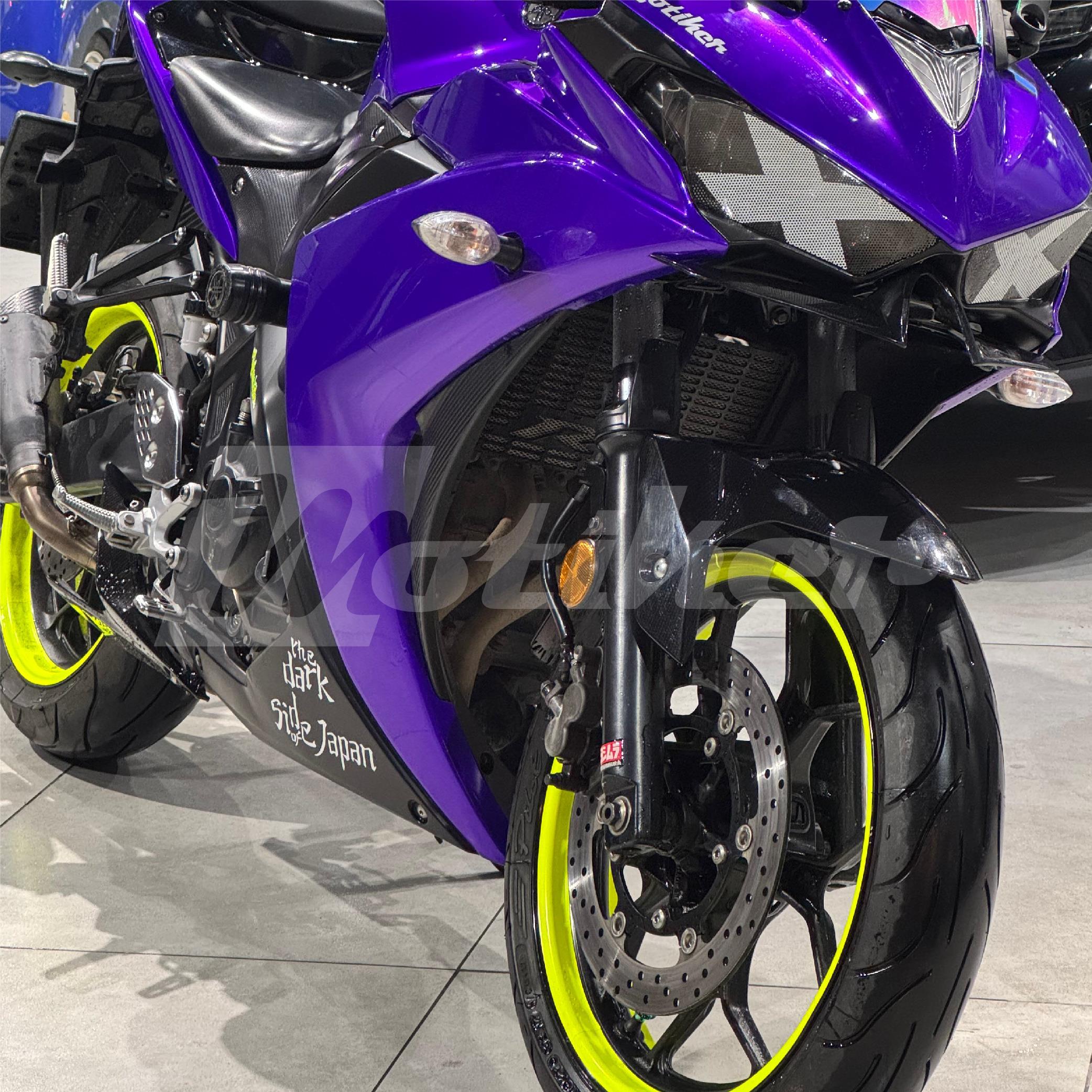 Floresan Neon Jant Sticker Folyo 