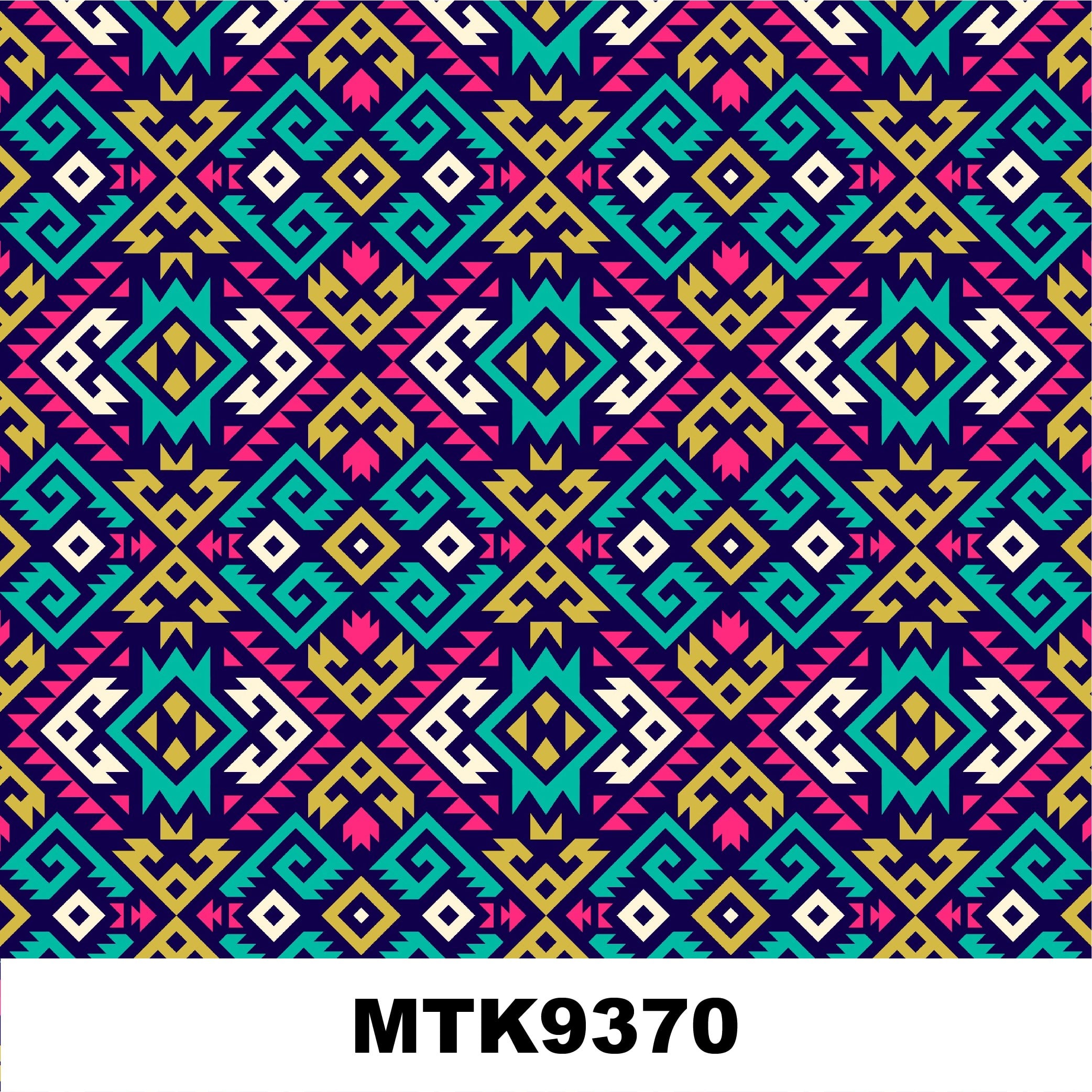 Baskılı Folyo Etnik Motif Desen 9