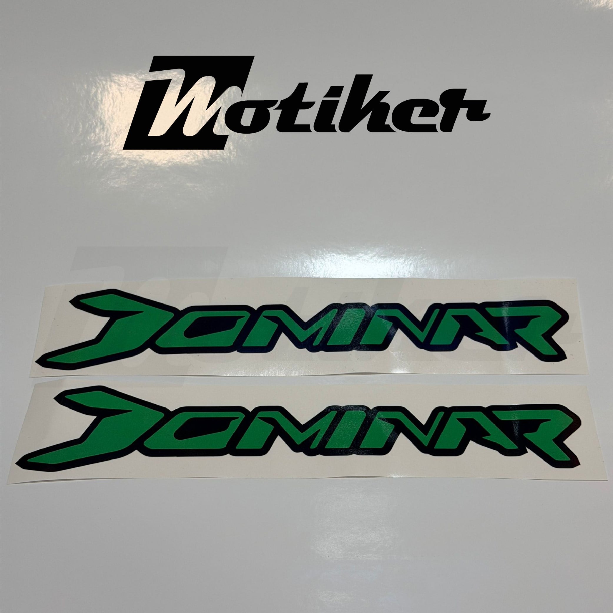 BAJAJ Dominar Şase Sticker Etiket Modeli