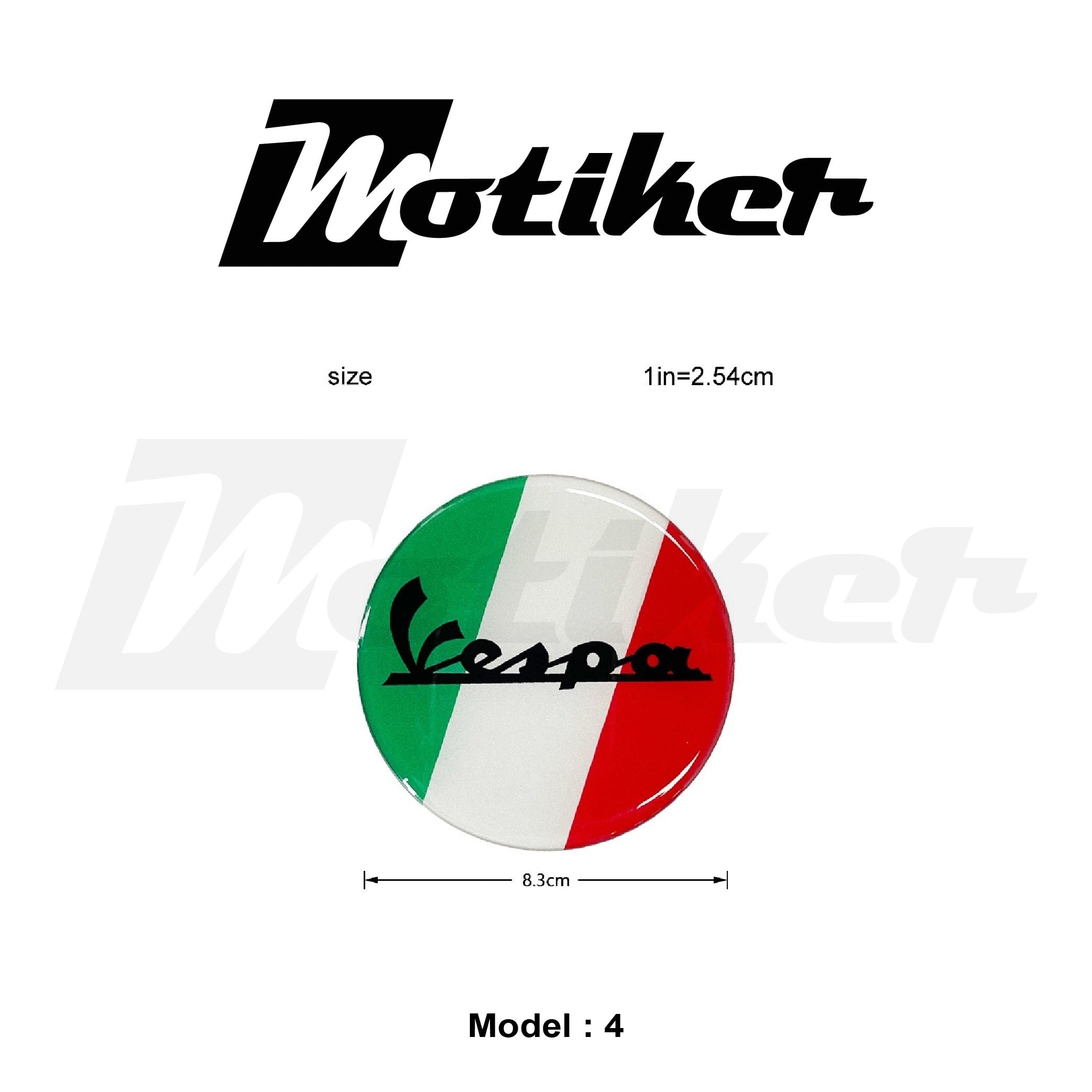 Piaggio Vesapa Damla Sticker Tasarım Model 4