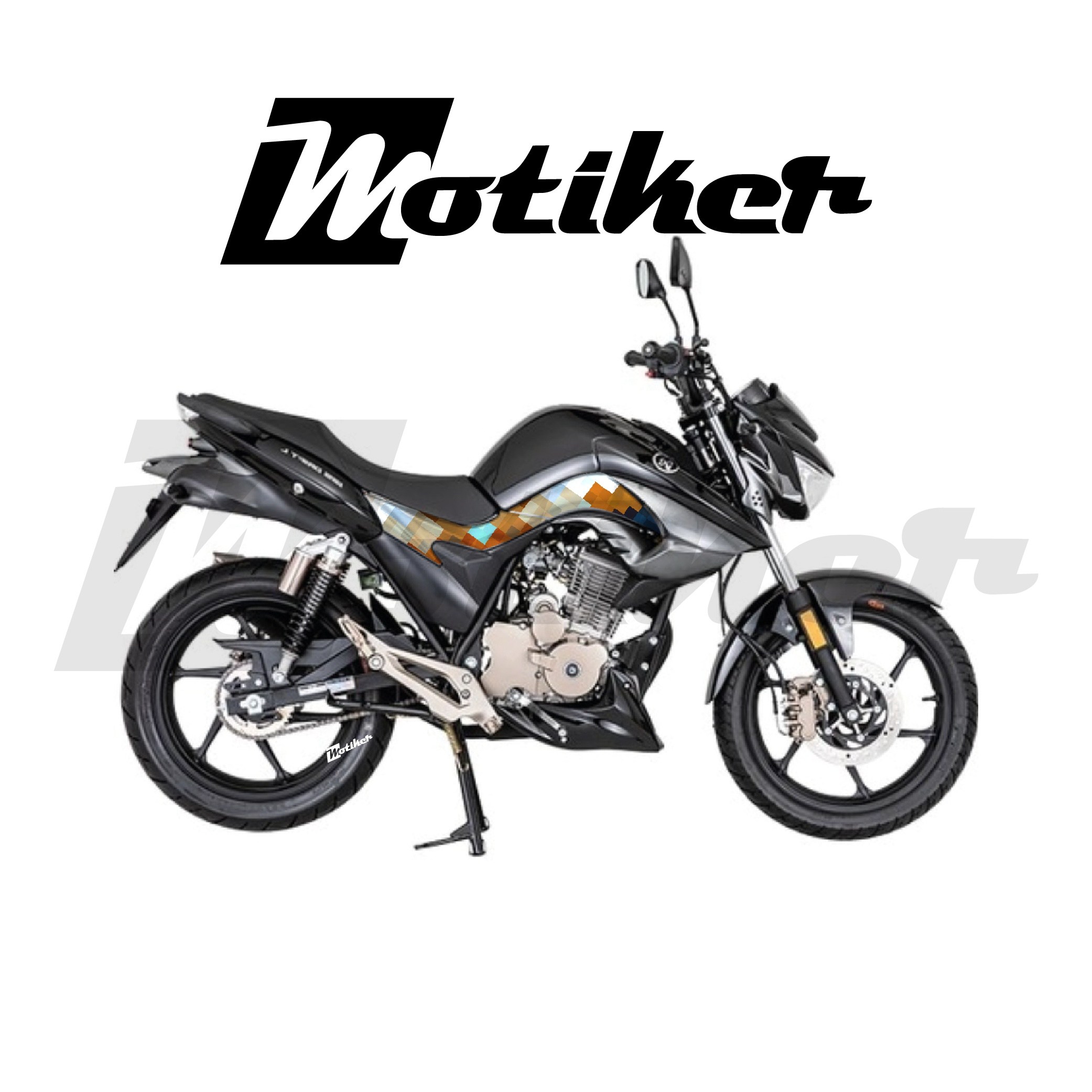 MONDİAL DRİFT L Orta Şase Motosiklet Baskılı Folyo Sticker Etiket Modeli 2026-1