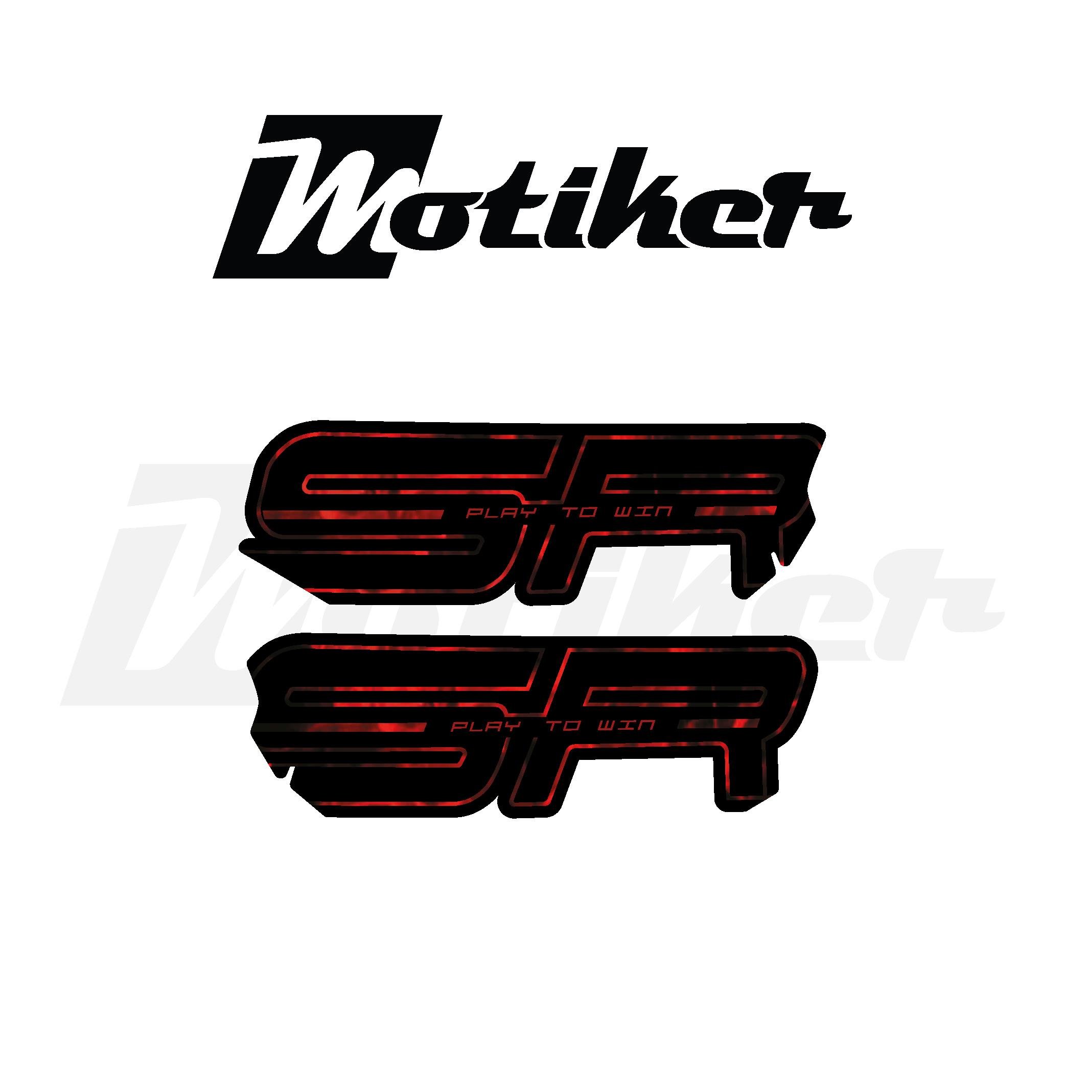 CFMOTO 250SR Yan Grenaj Sticker SR Play To Win Sticker Etiket Modeli