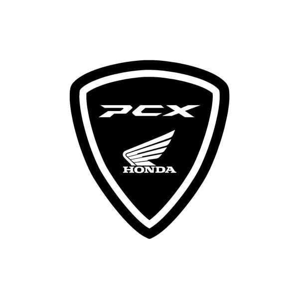 Honda PCX Ön Cam Siperlik Damla Sticker Etiket Modeli 