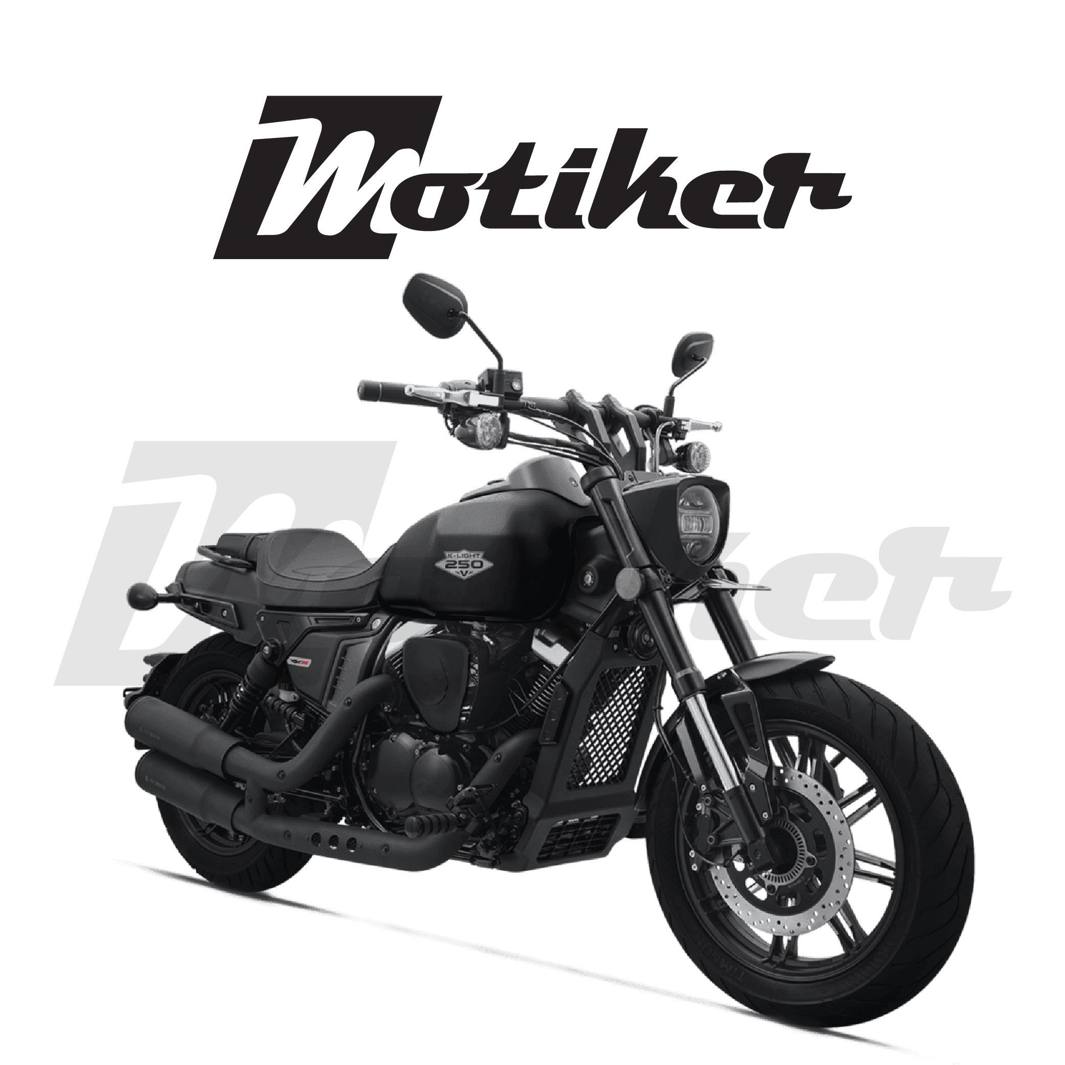 RKS K-LIGHT 250 Tasarım Sticker Etiket Modeli