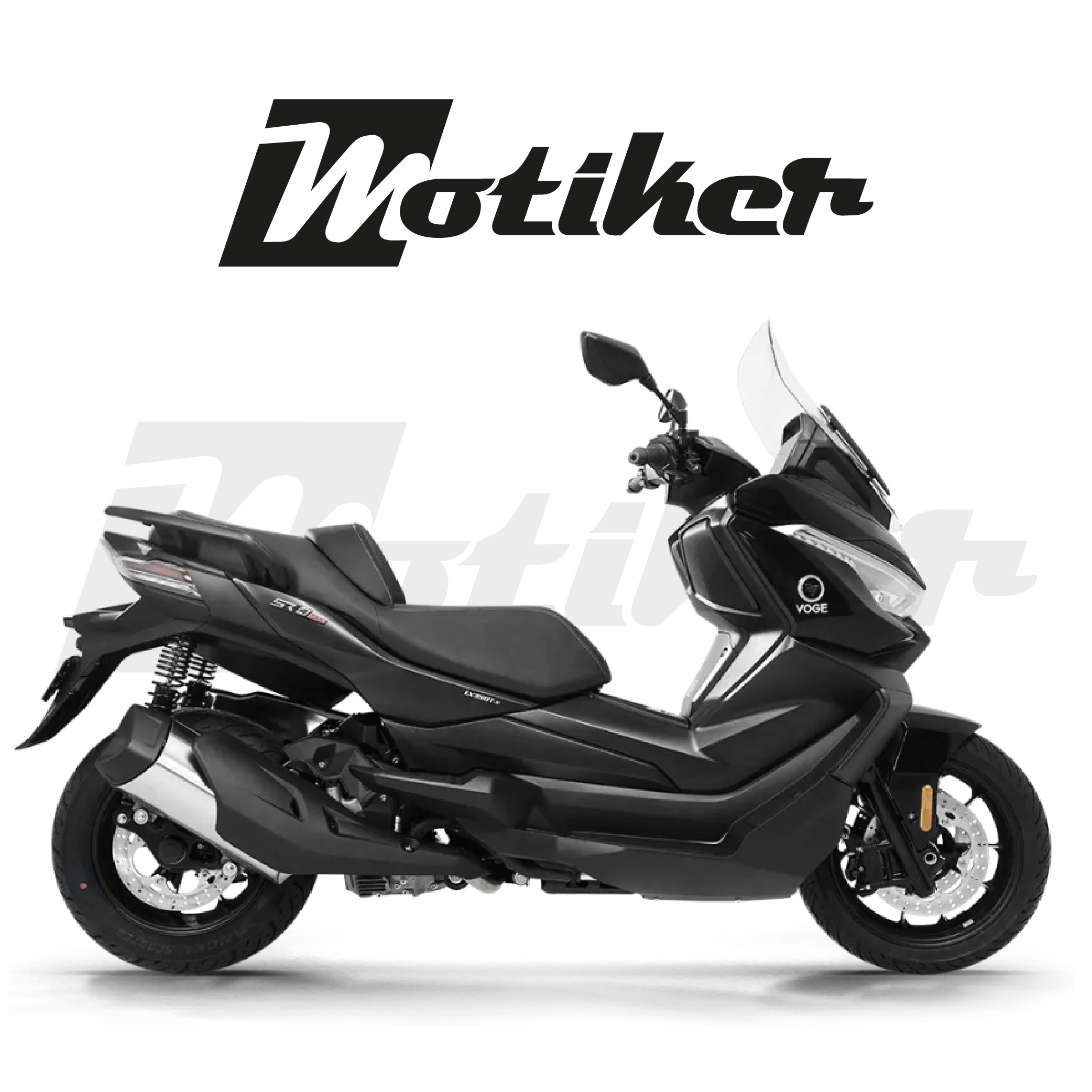 Voge Scooter SR4MAX Sticker Etiket Kaplama Özel Tasarım İlanı