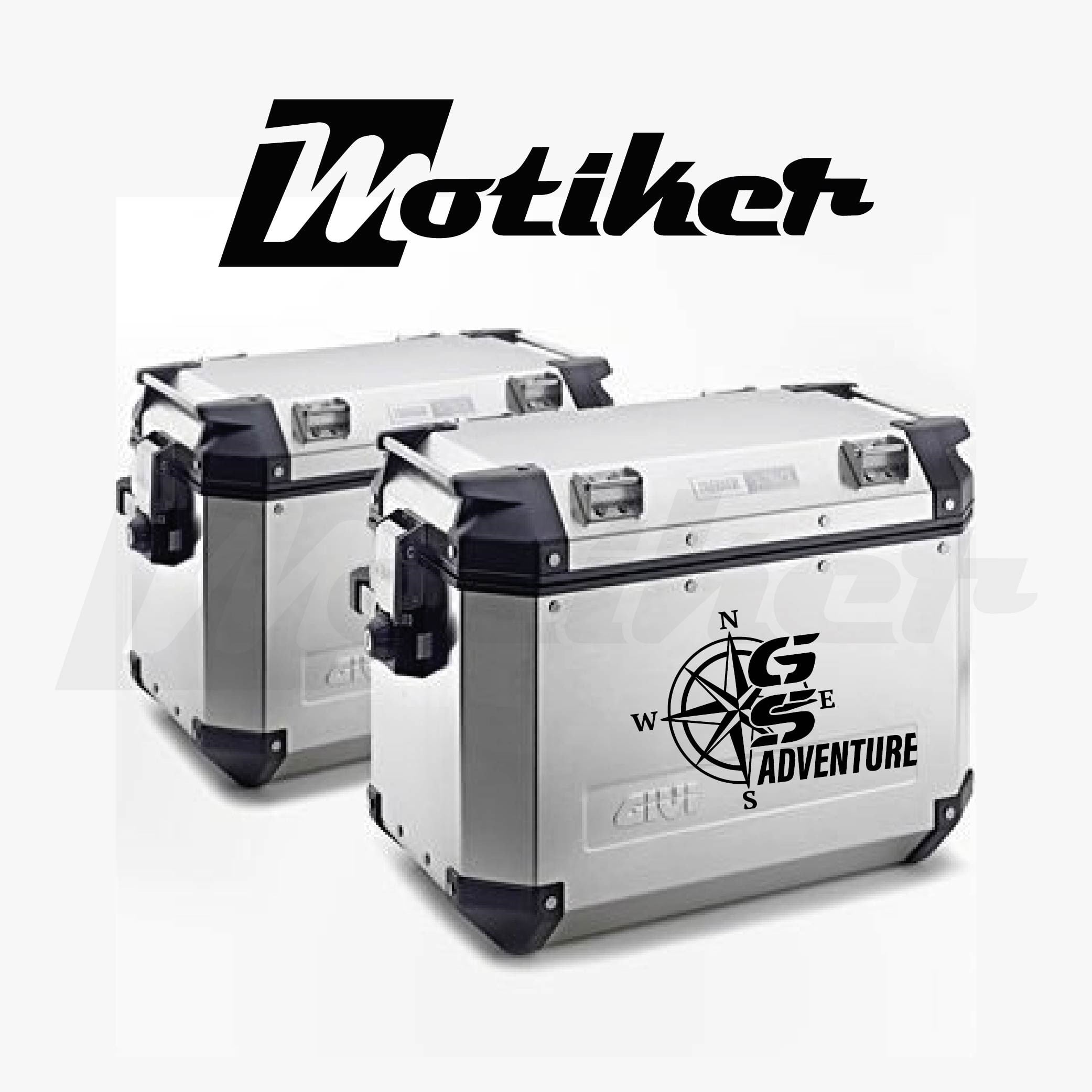 GS Adventure Tasarım Çanta Sticker Etiket Modeli 