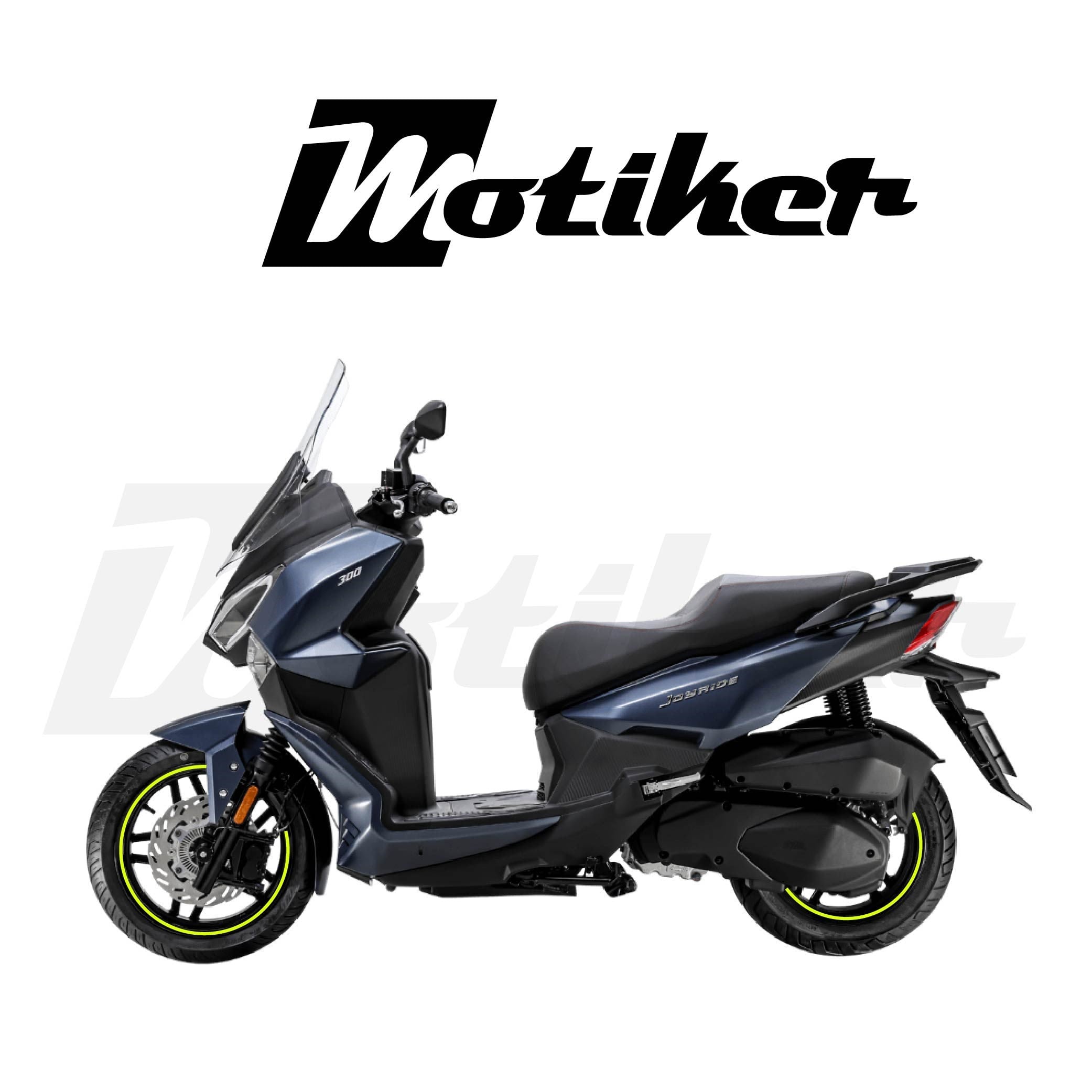 SYM Joyride 300 Motosiklet Jant Şeridi Tasarımı Sticker Etiket Modeli