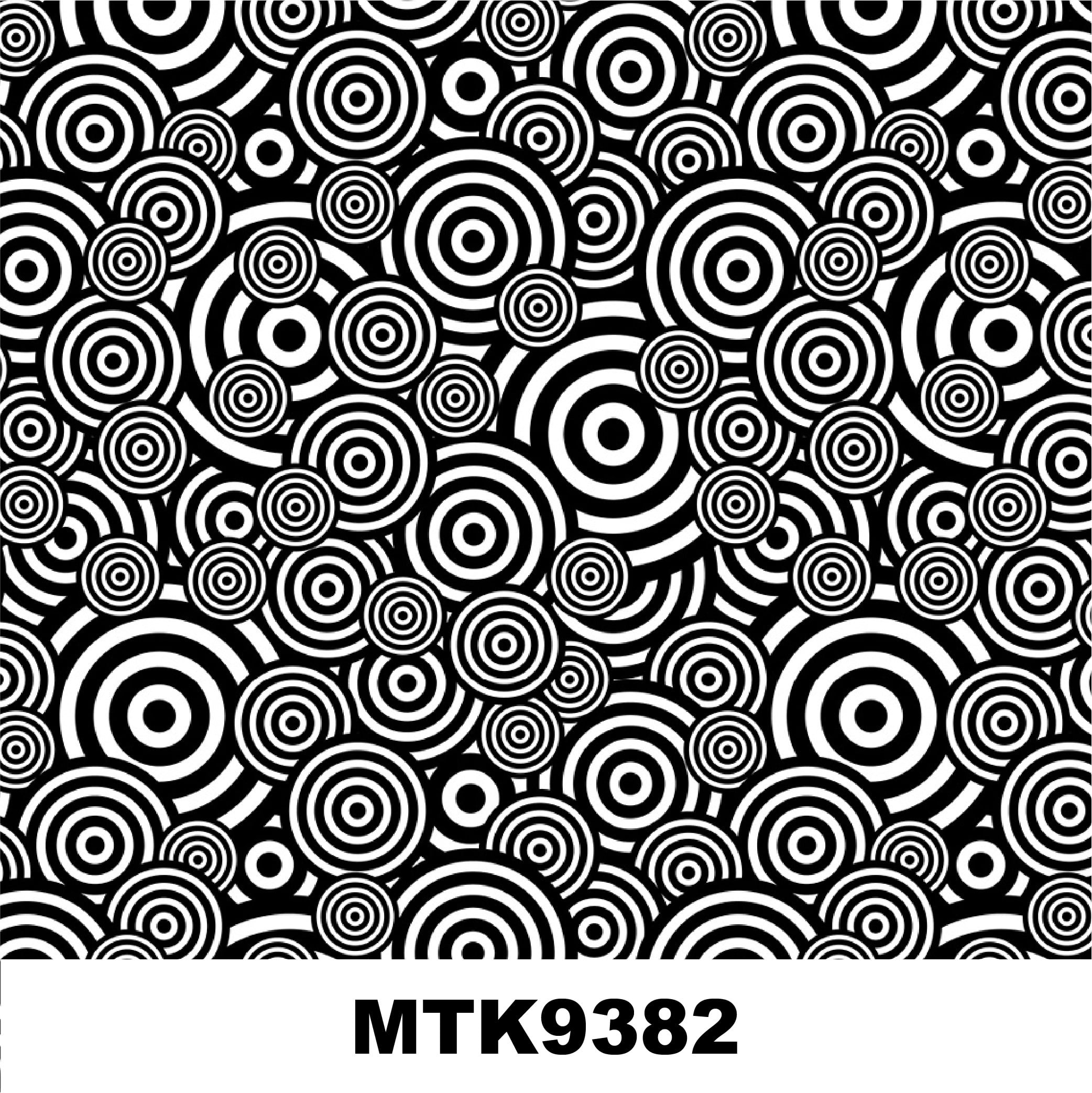 Baskılı Folyo Dairesel Motif Desen 21   