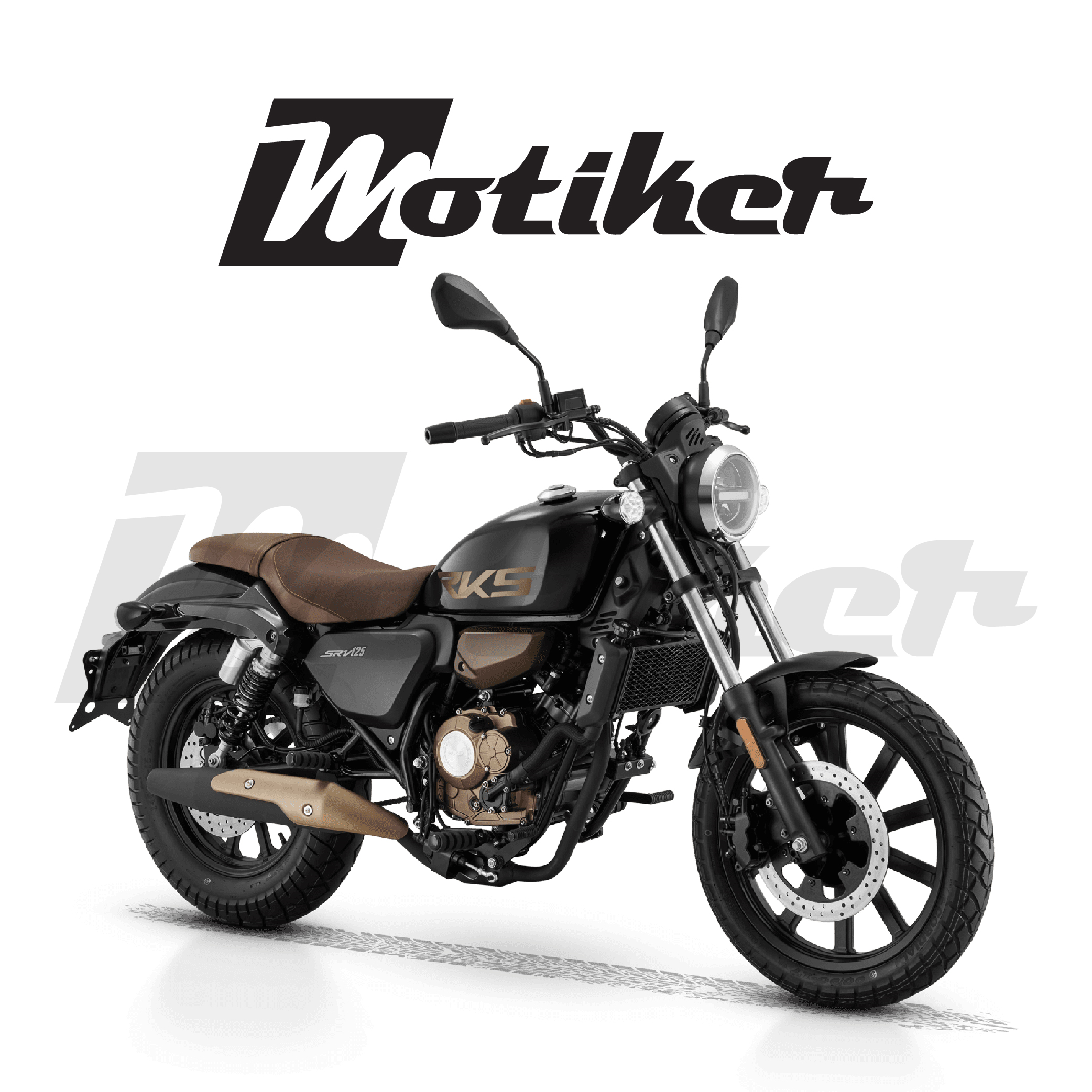 RKS SRV125 Tasarım Sticker Etiket Modeli