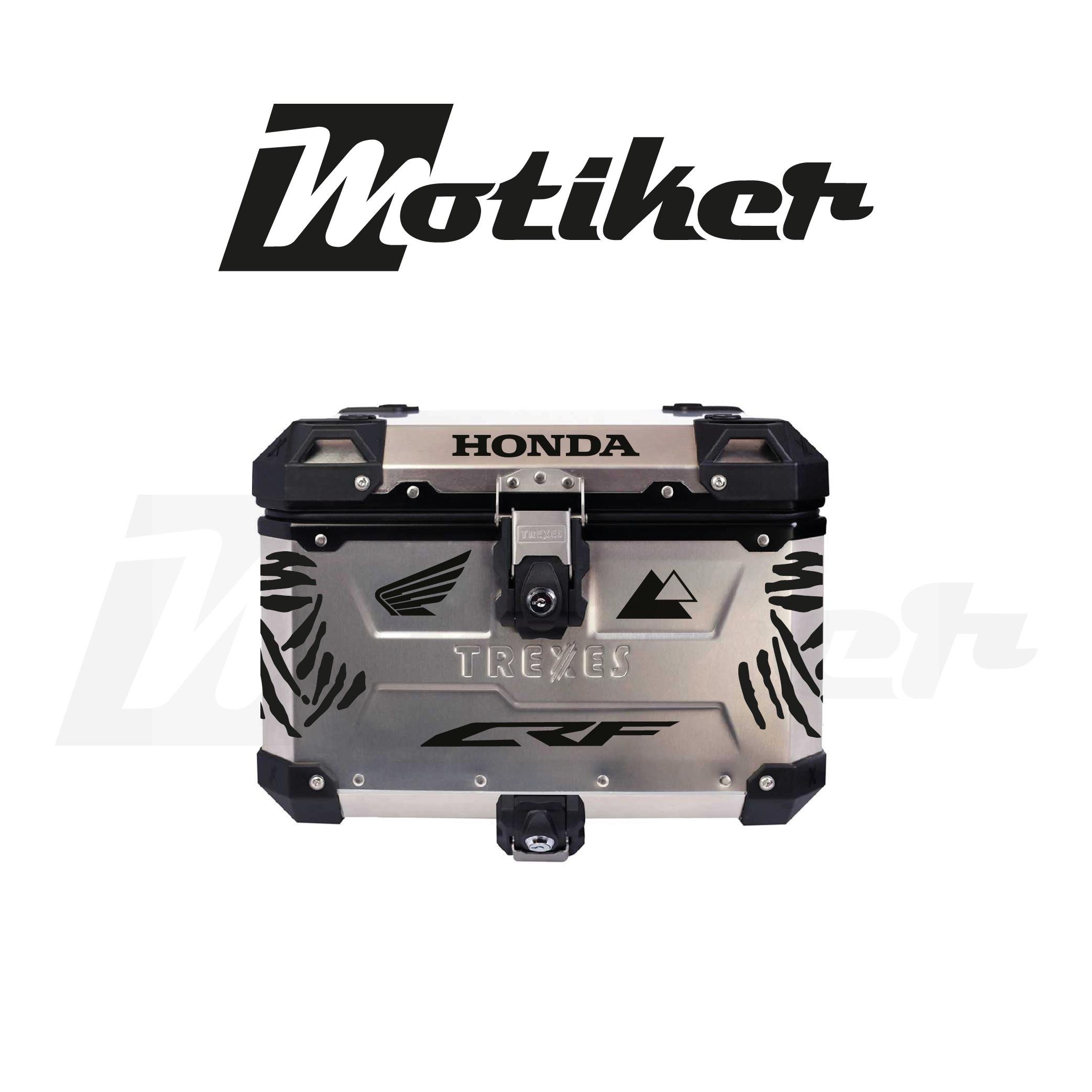 TREXES Çanta Honda Model CRF Dakkar Tasarım Sticker Etiket Modeli