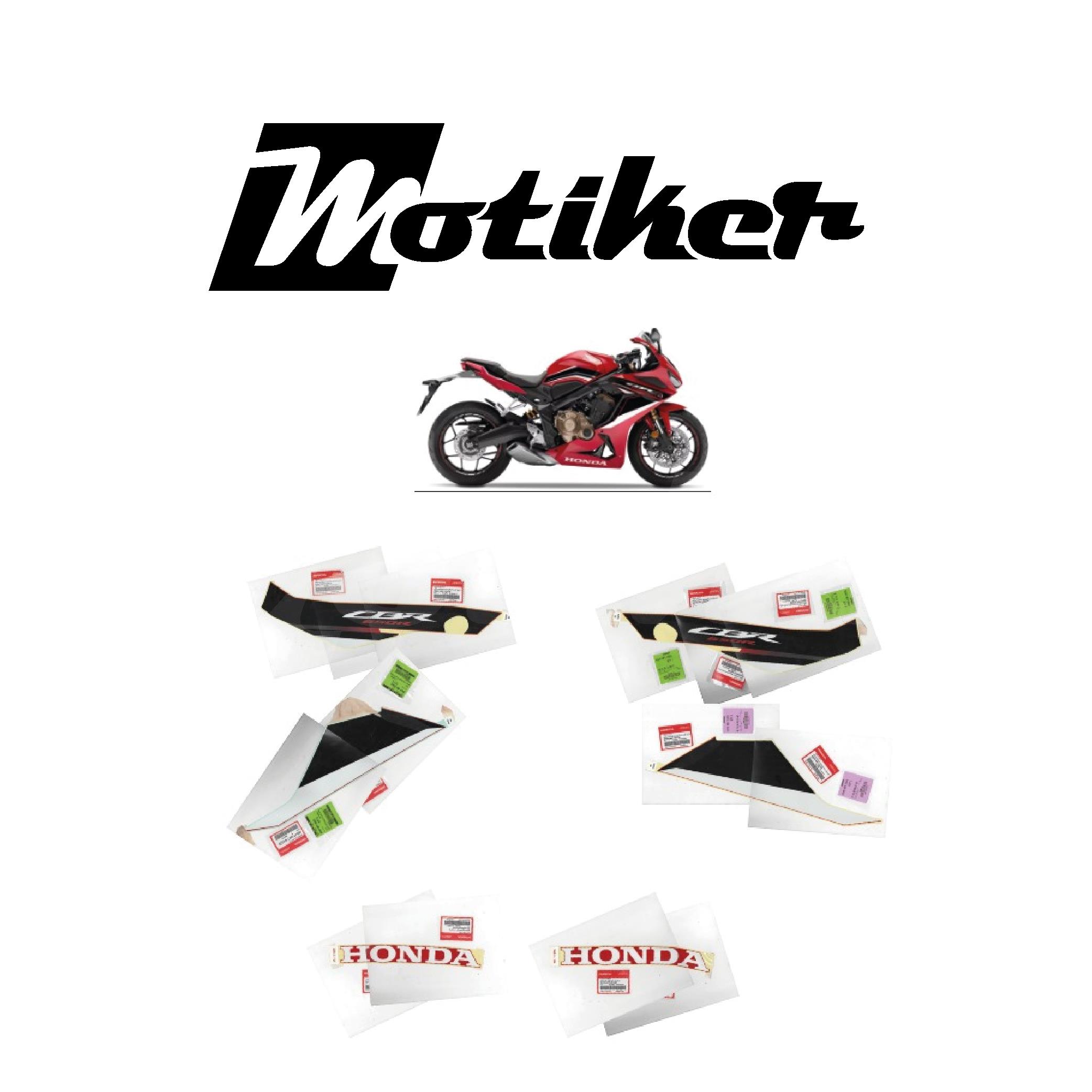 Honda CBR 650R 2023 Orjinal Tasarım Sticker Etiket Modeli 