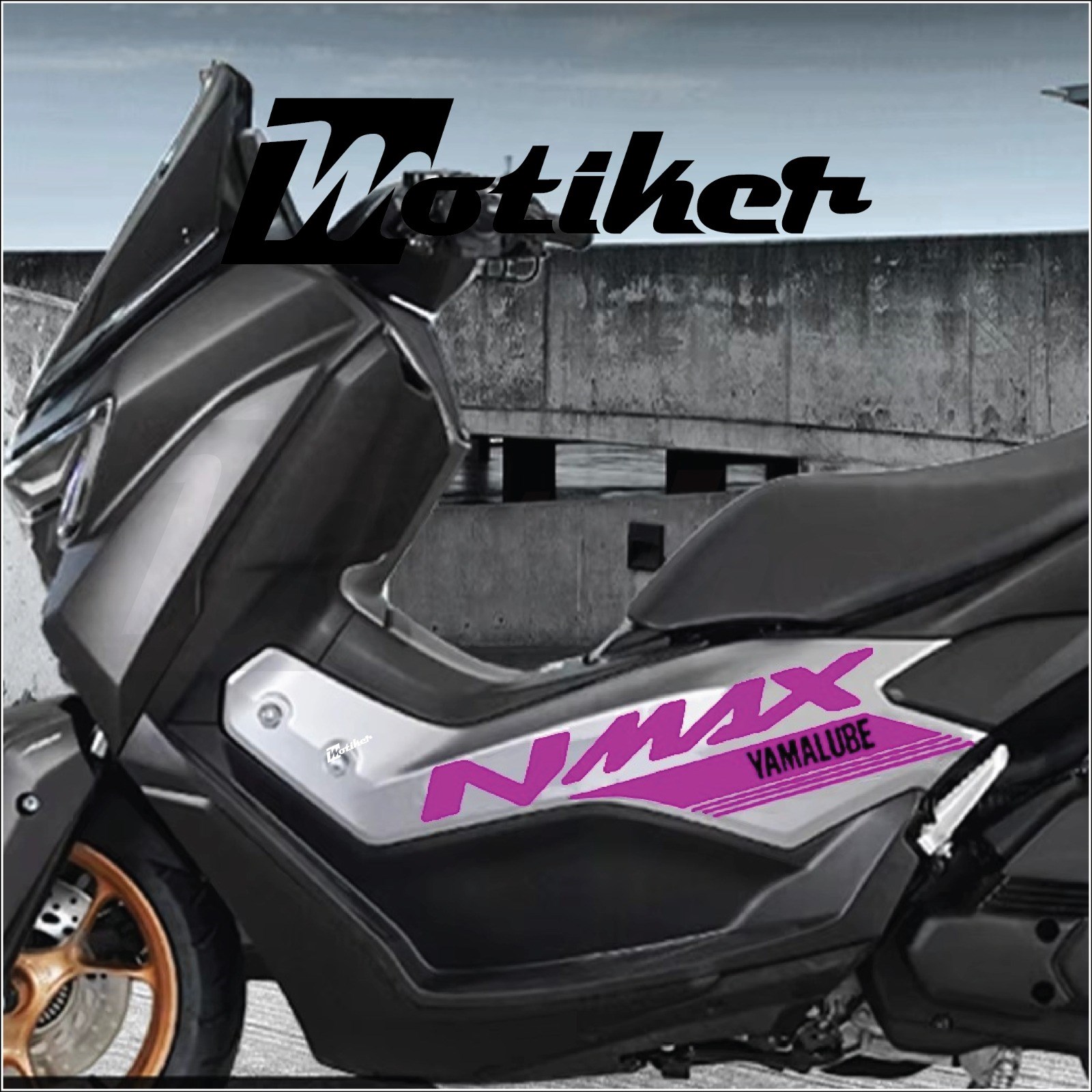 Yamaha N-Max 2021-2024 Yamalube Sticker Etiket Modeli
