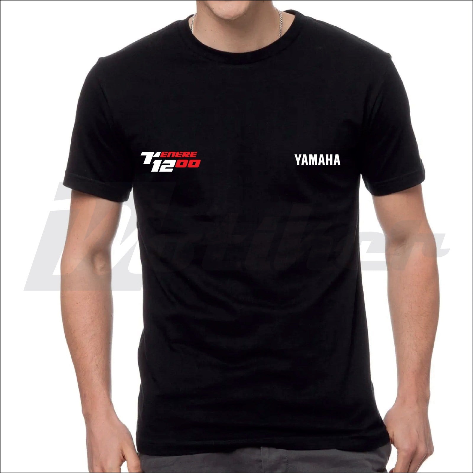 Yamaha Tenere 700 Tasarımlı TShirt Model Kırmızı