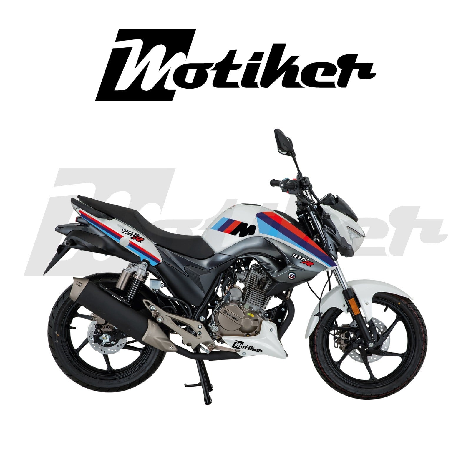 Mondial Drift L BMW M  Tasarımı Parçalı Kaplama Sticker Etiket Modeli