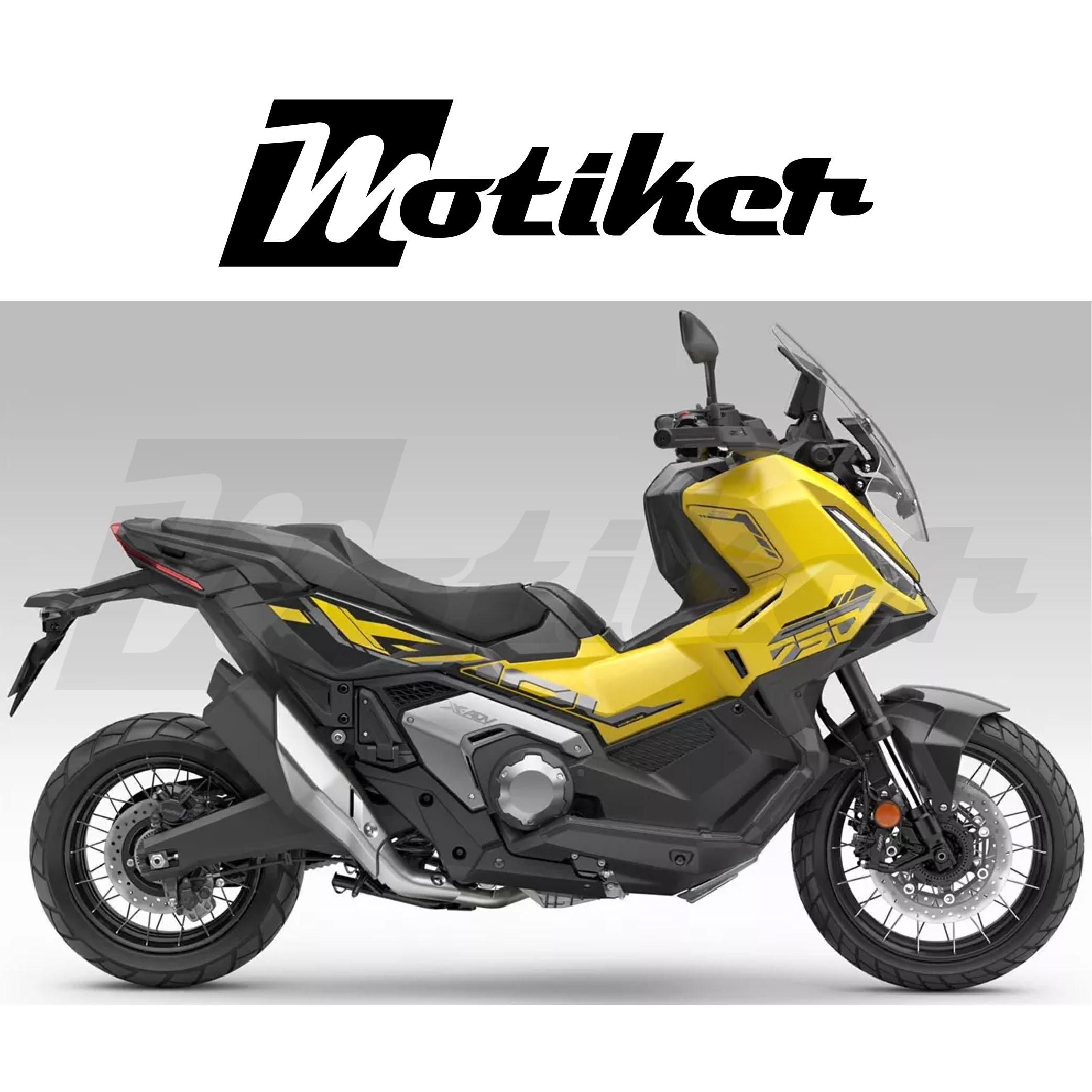 Honda X-ADV 750 2025-2026 Model PPF (Şeffaf Koruma Kaplaması) Tasarımı Sticker Etiket Modeli