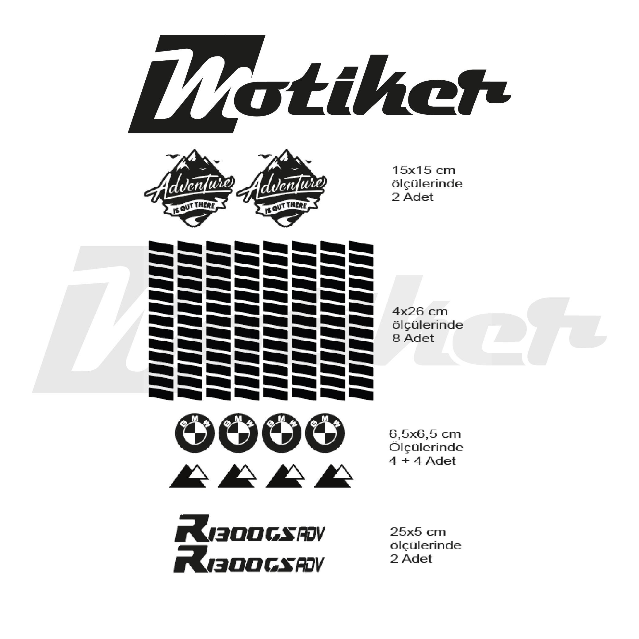 Trexes Çanta Adventrue Tasarım Modeli Sticker Etiket